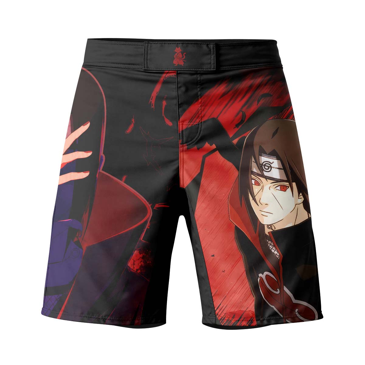  Naruto Itachi Akatsuki Fight Shorts