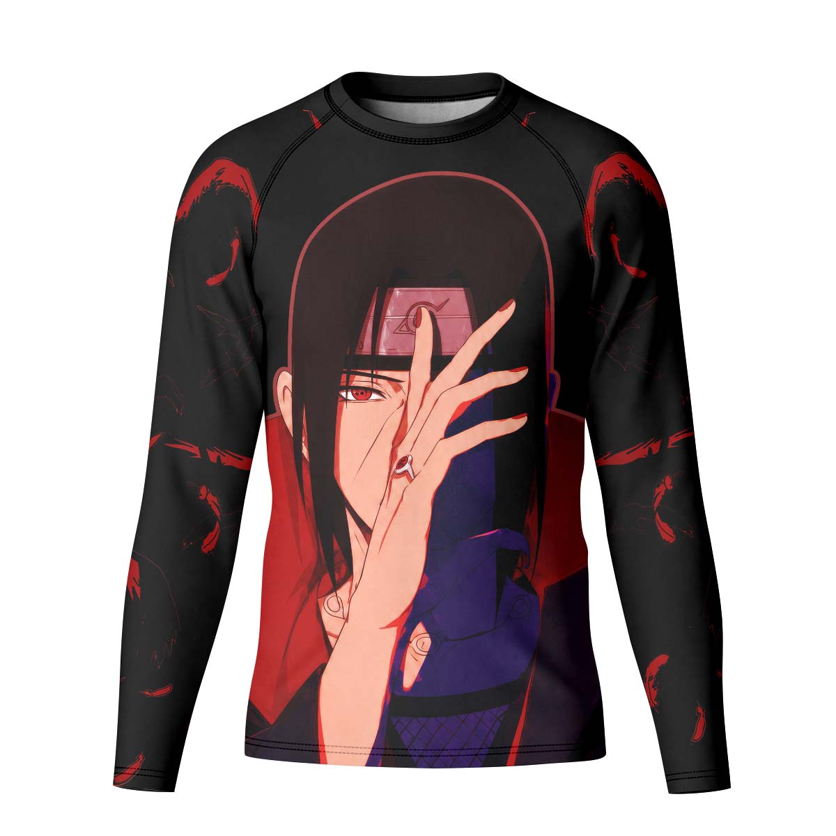  Naruto Itachi Akatsuki Kid Rash Guard