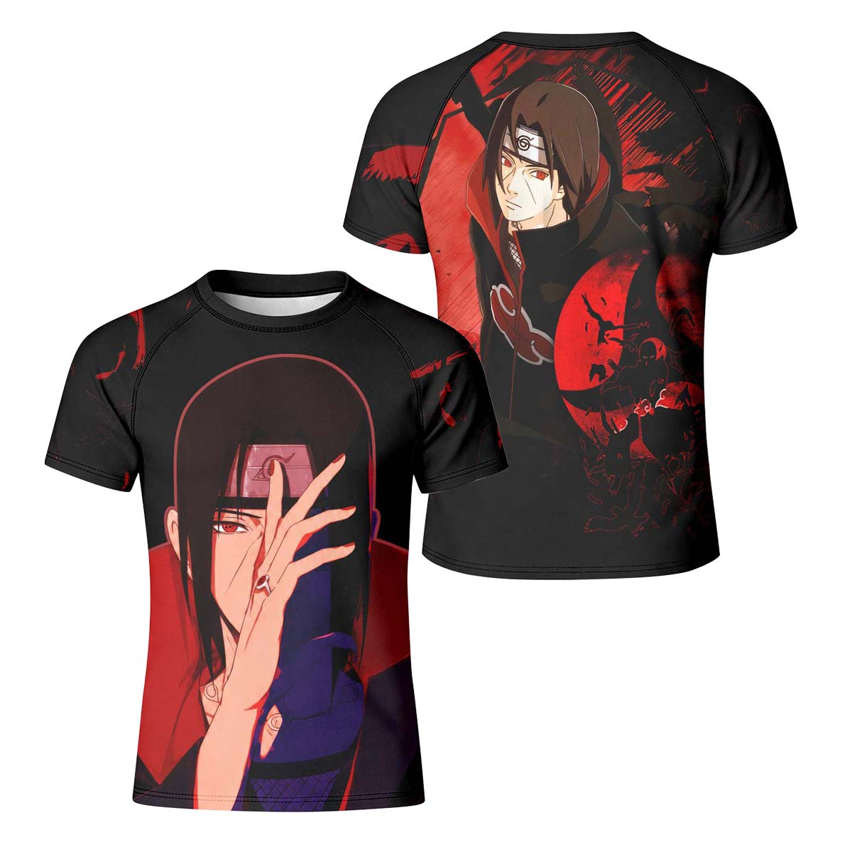  Naruto Itachi Akatsuki Kid Rash Guard