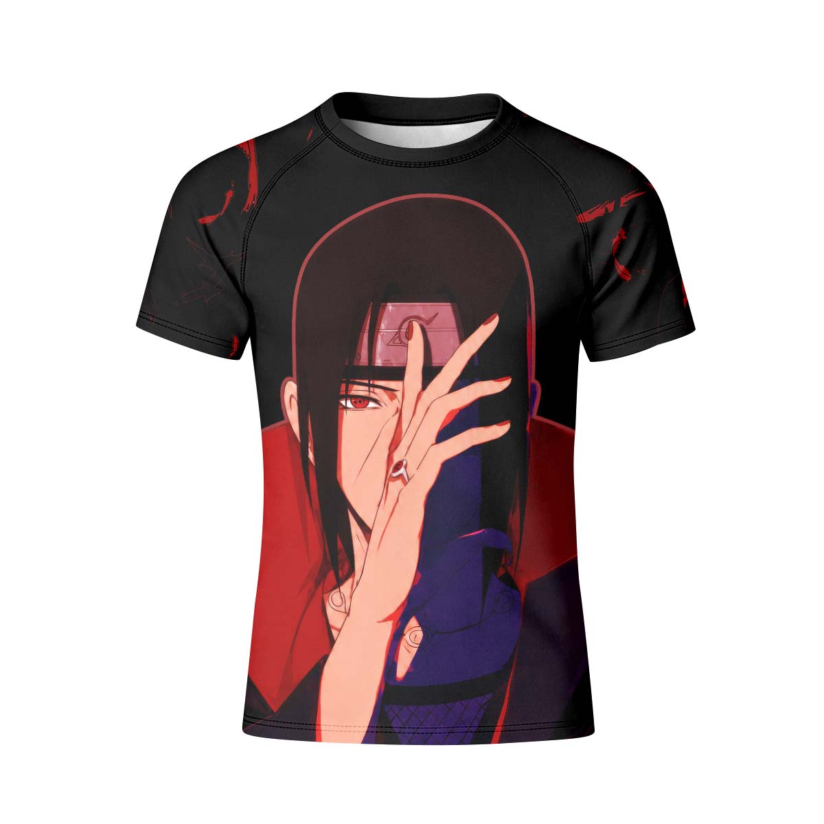 Naruto Itachi Akatsuki Kid Rash Guard