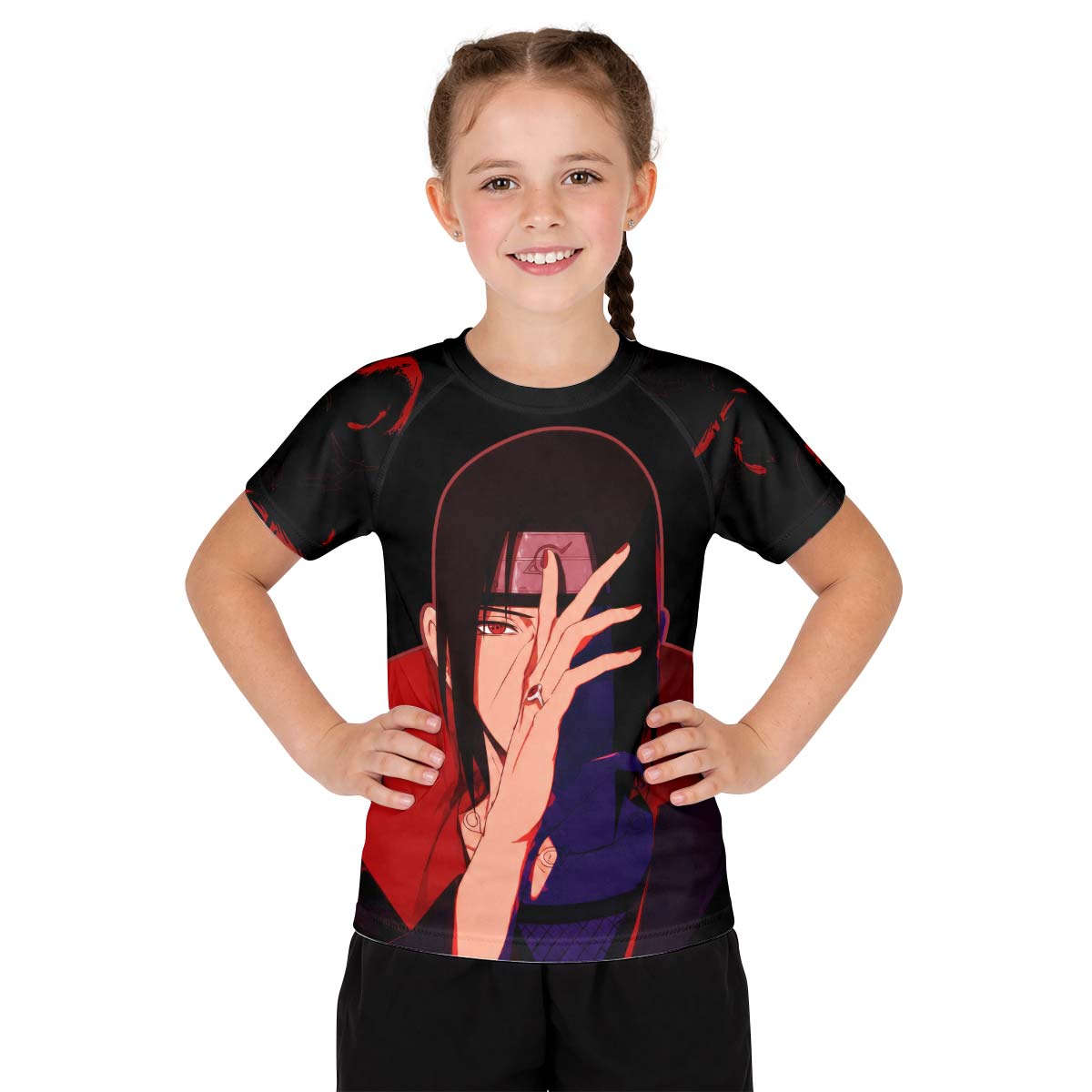  Naruto Itachi Akatsuki Kid Rash Guard