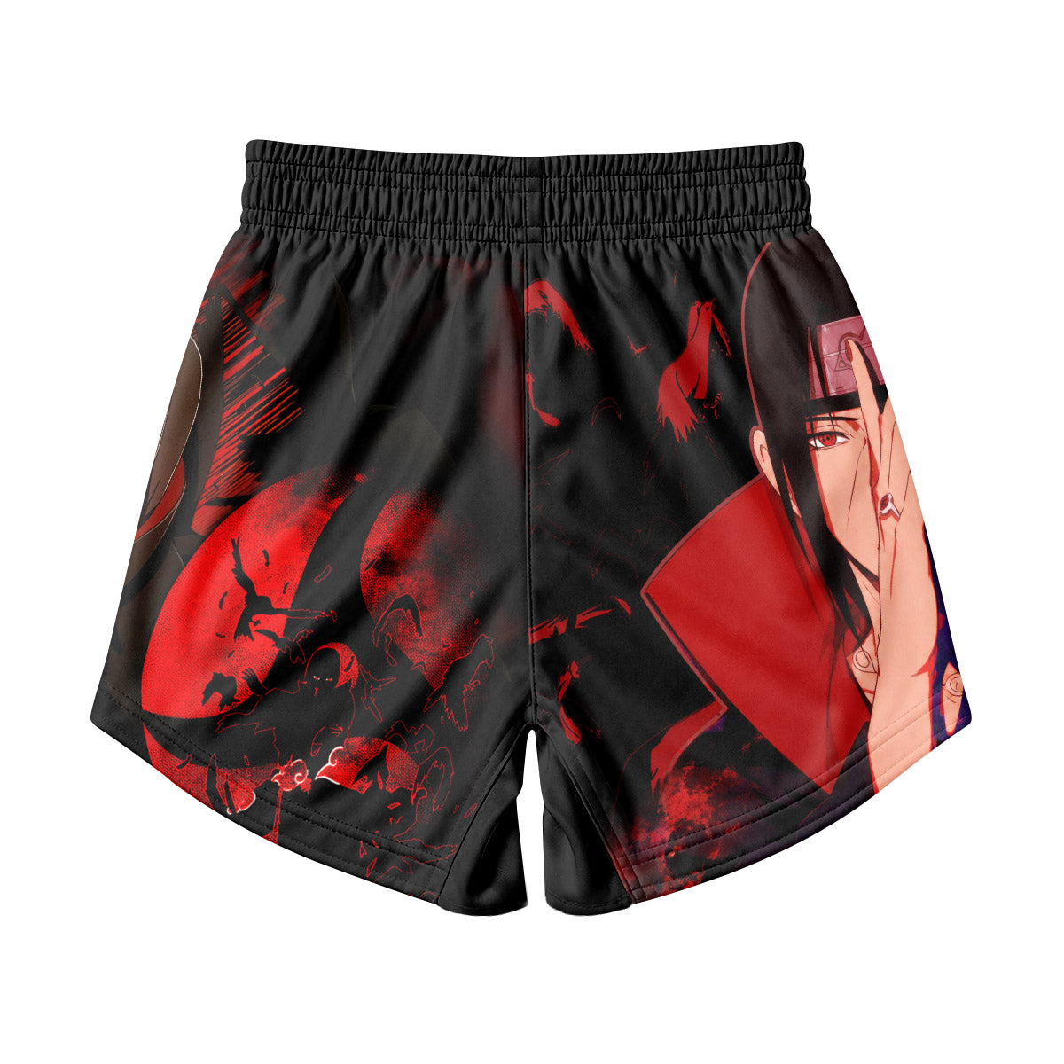 Naruto Itachi Akatsuki Kids Grappling Shorts