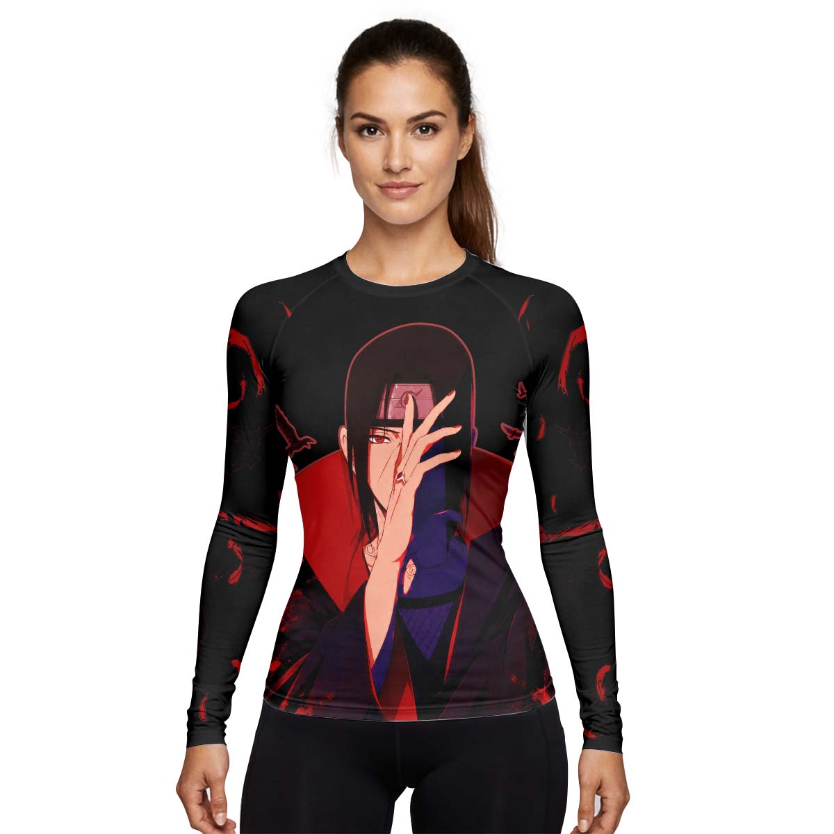  Naruto Itachi Akatsuki Rash Guard
