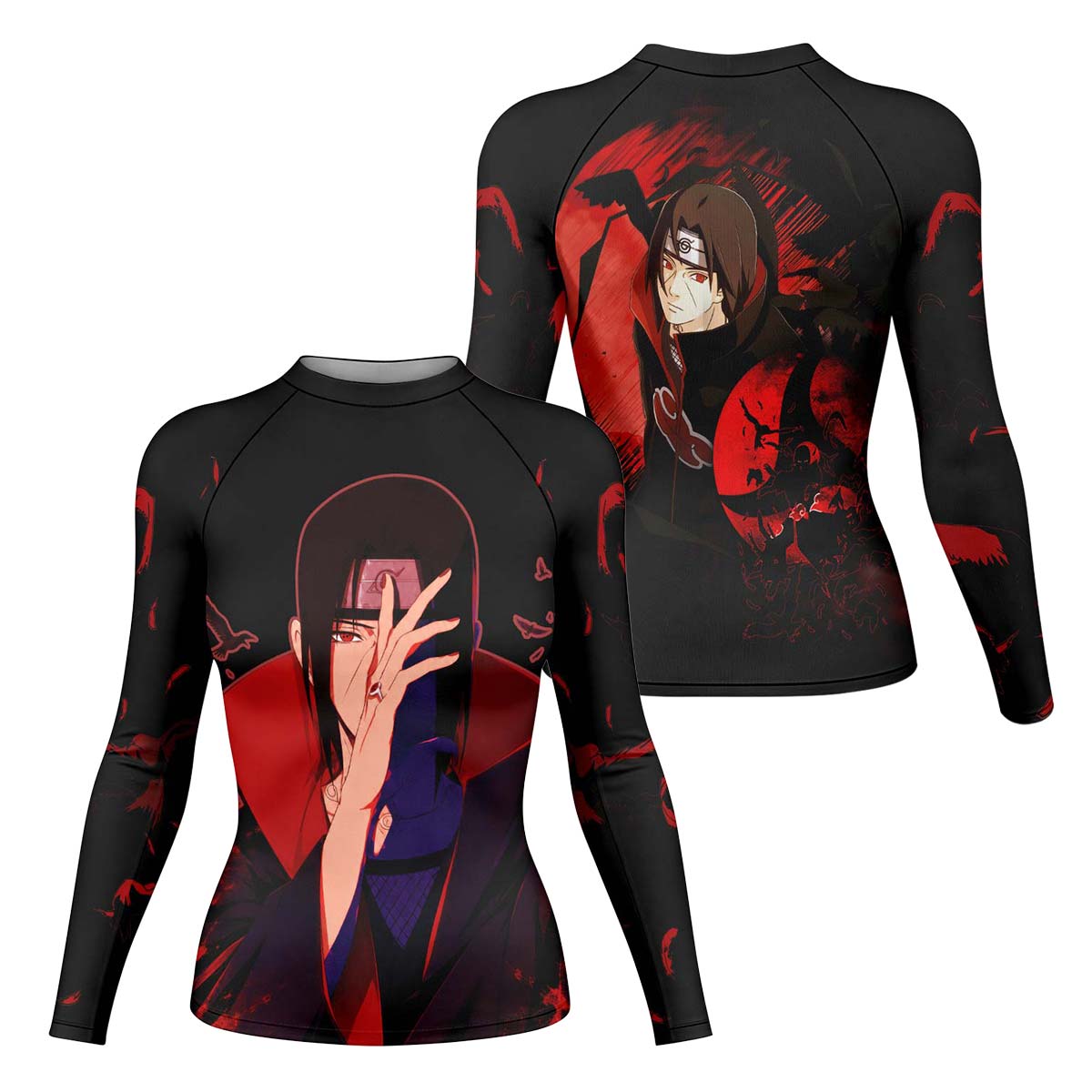  Naruto Itachi Akatsuki Rash Guard