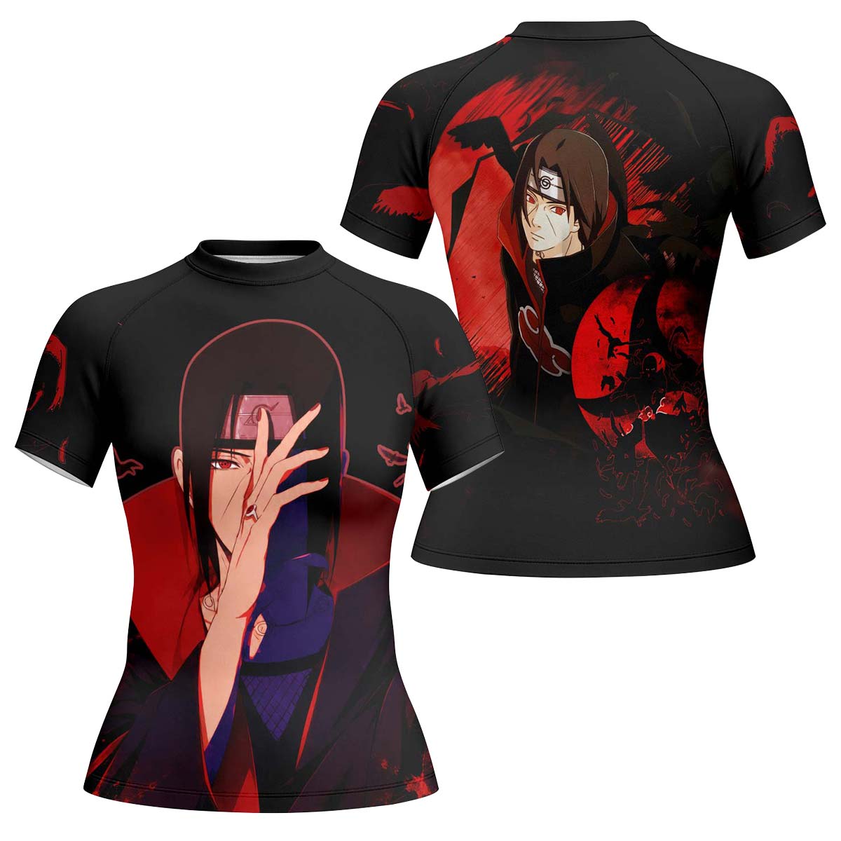  Naruto Itachi Akatsuki Rash Guard