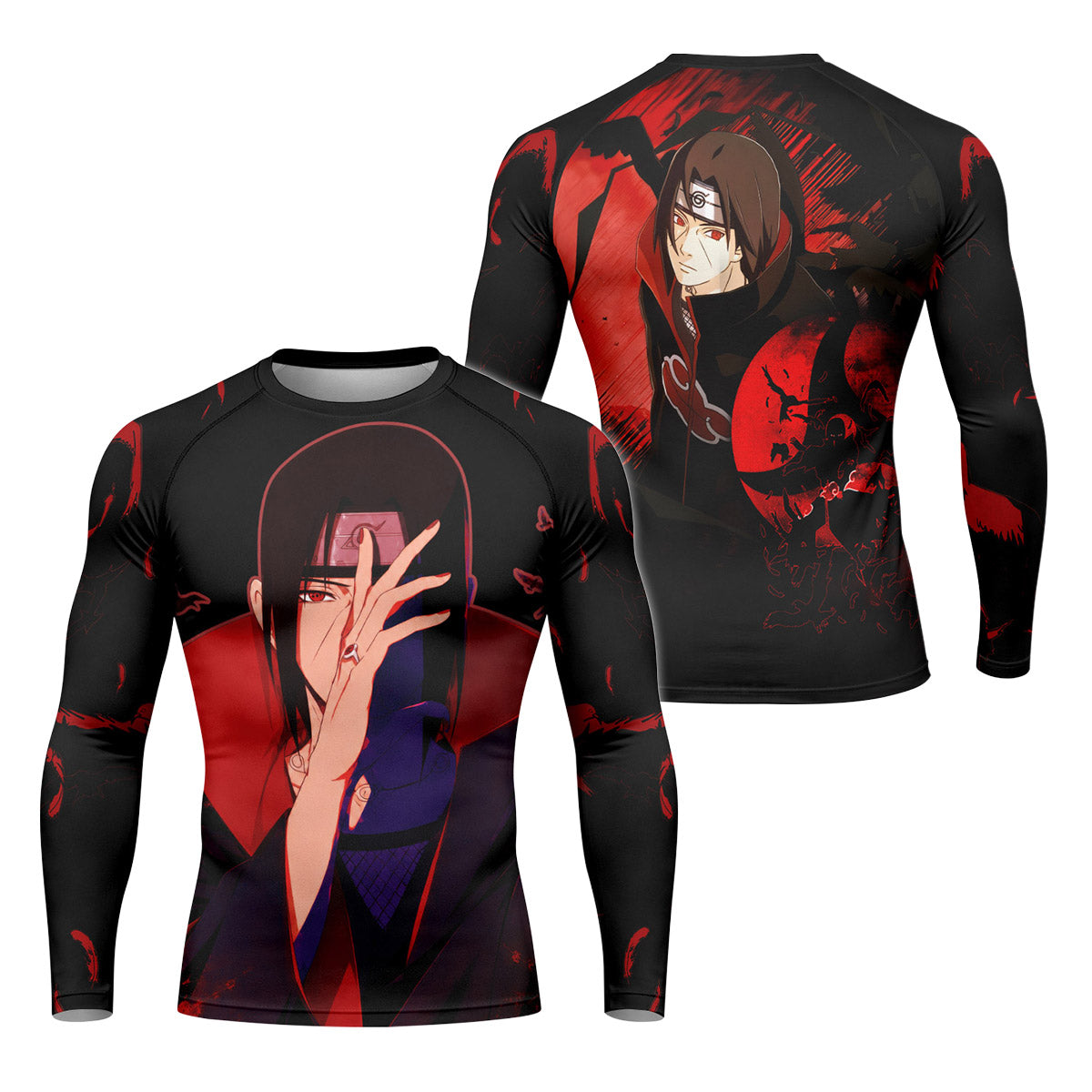 Naruto Itachi Akatsuki Rash Guard