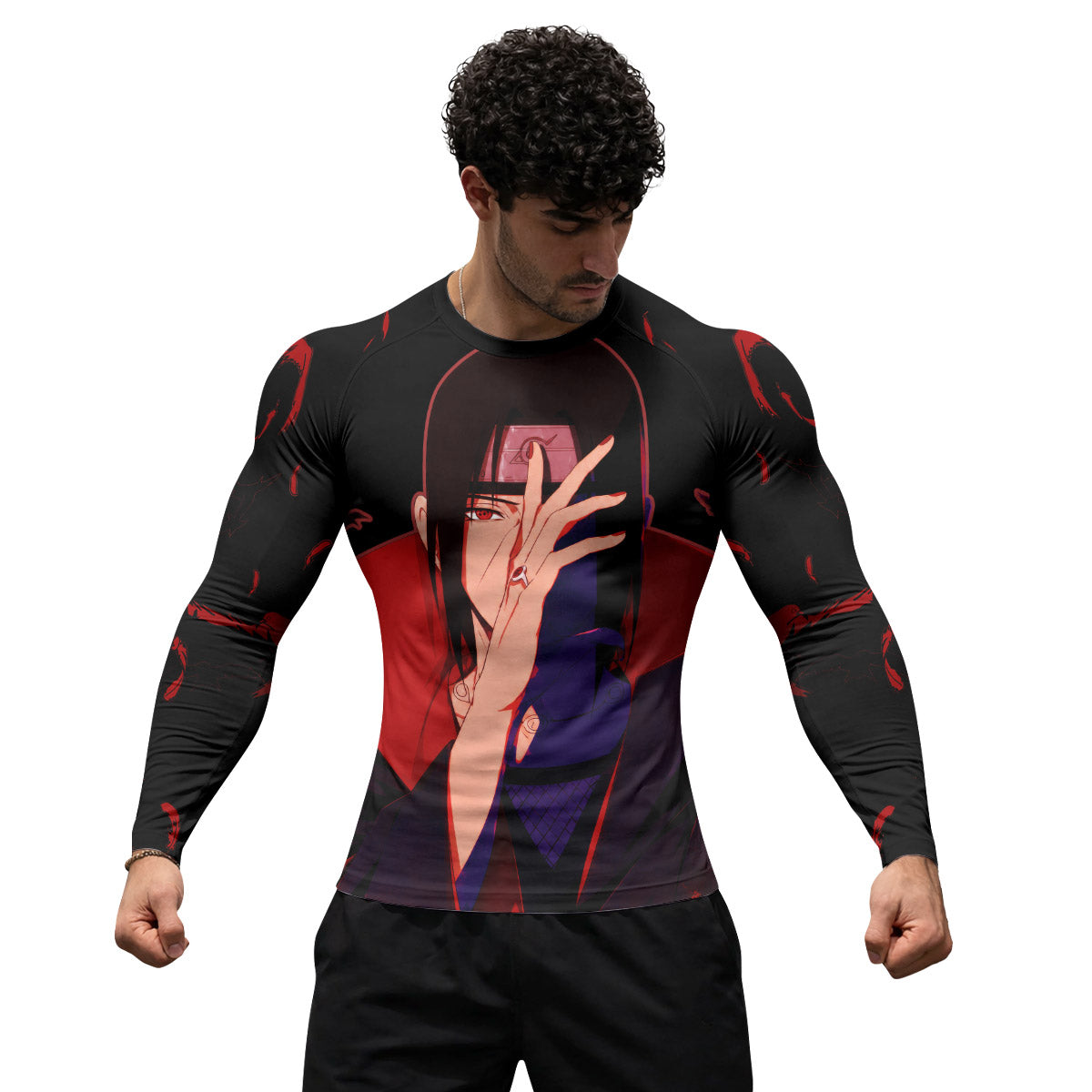 Naruto Itachi Akatsuki Rash Guard