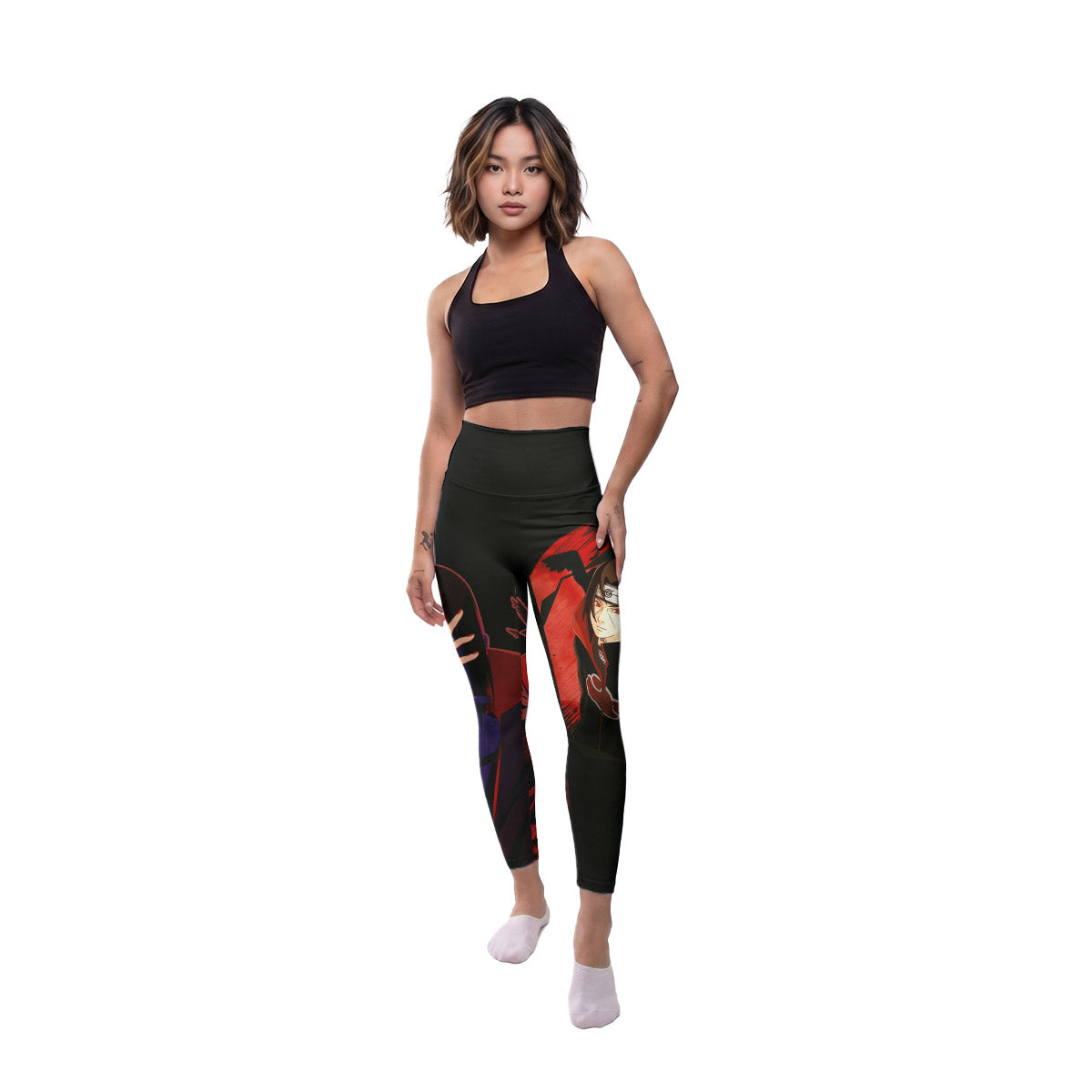  Naruto Itachi Akatsuki Women's Leggings