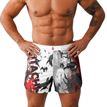  Naruto Itachi Genjutsu Grappling Shorts
