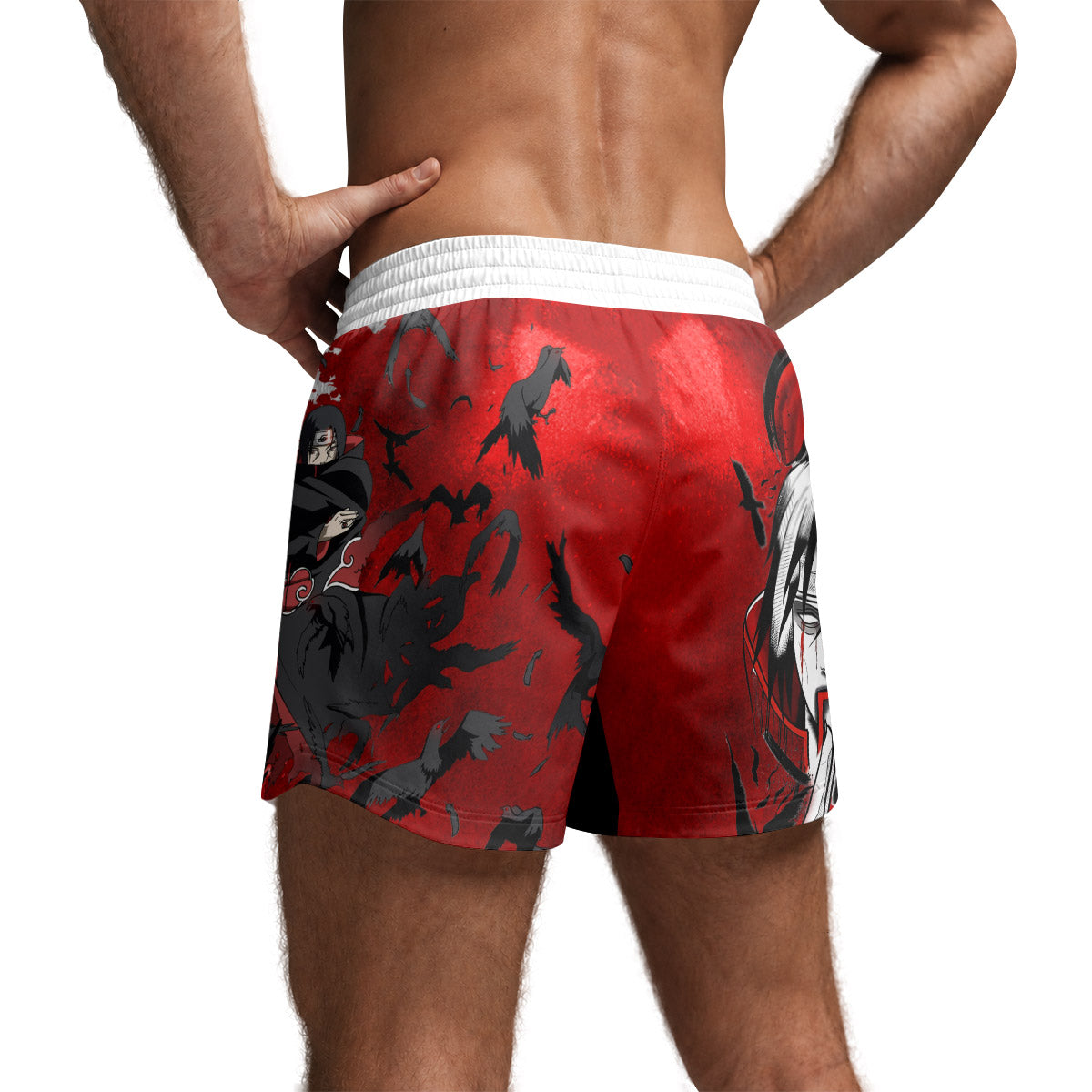  Naruto Itachi Genjutsu Grappling Shorts