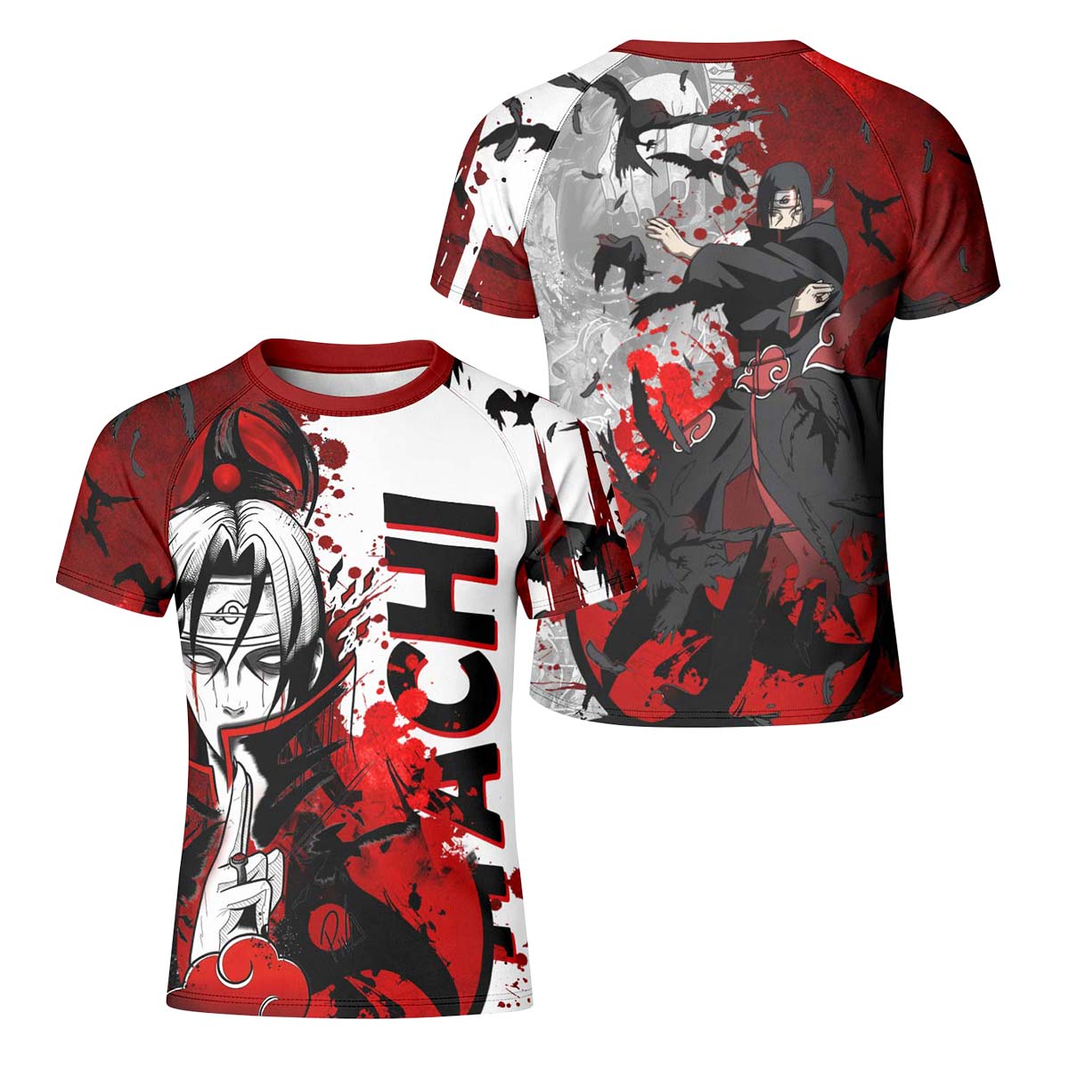  Naruto Itachi Genjutsu Kid Rash Guard