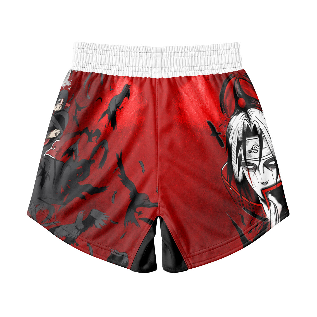 Naruto Itachi Genjutsu Kids Grappling Shorts