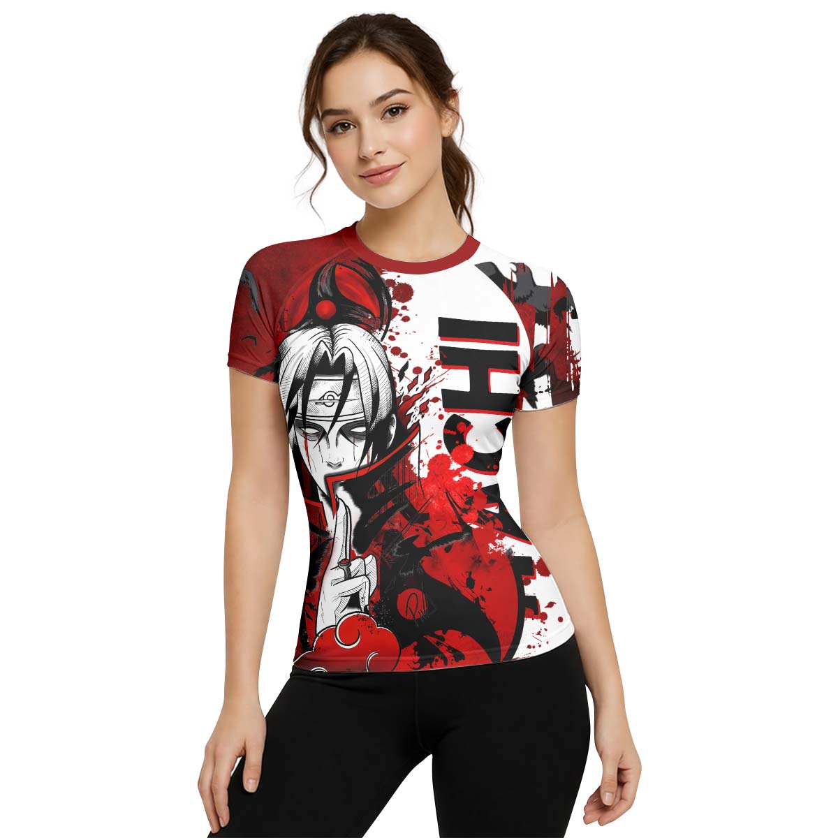 Naruto Itachi Genjutsu Rash Guard