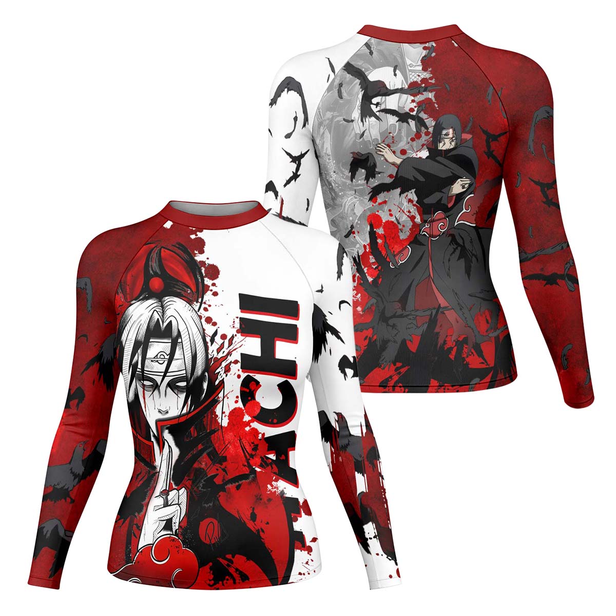  Naruto Itachi Genjutsu Rash Guard