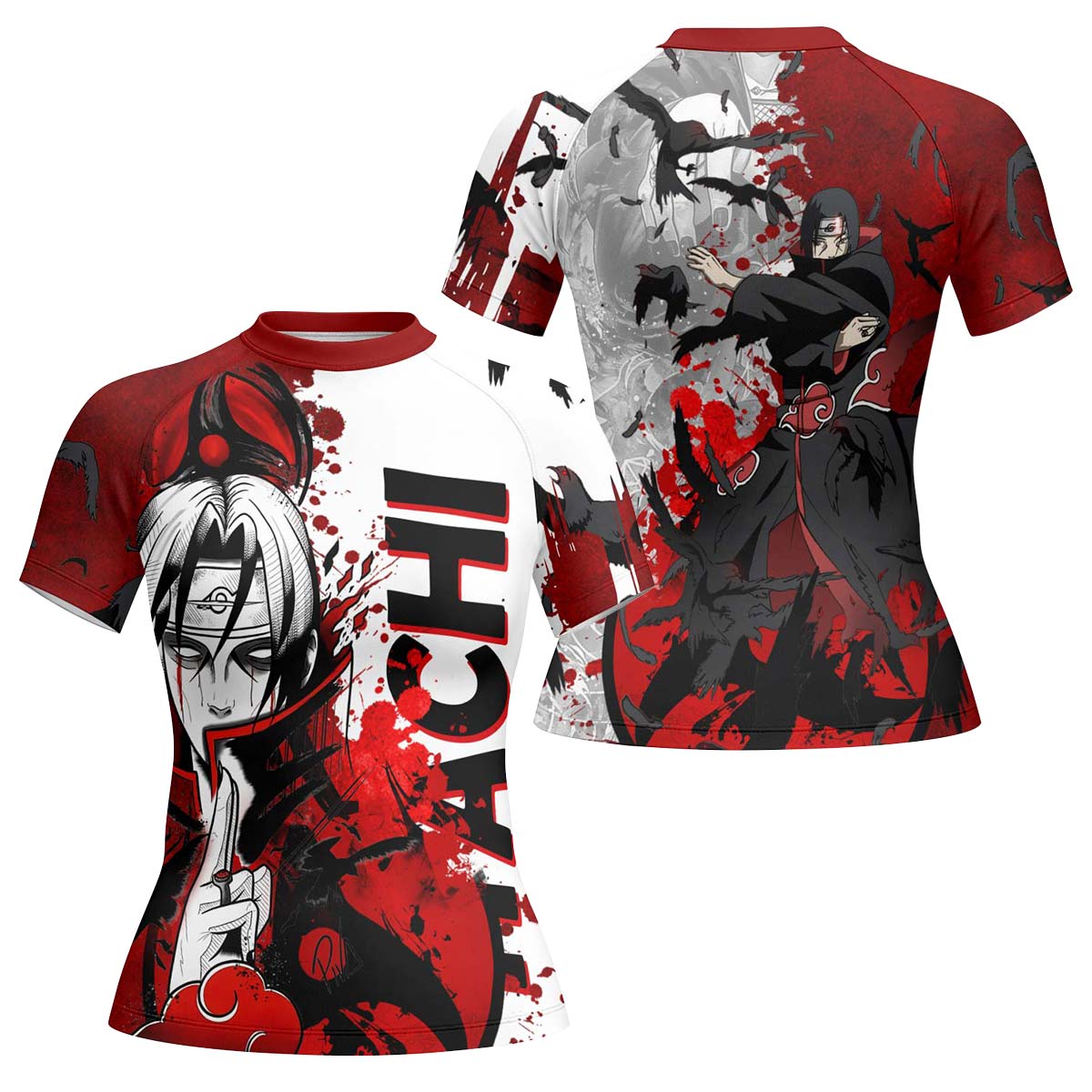  Naruto Itachi Genjutsu Rash Guard