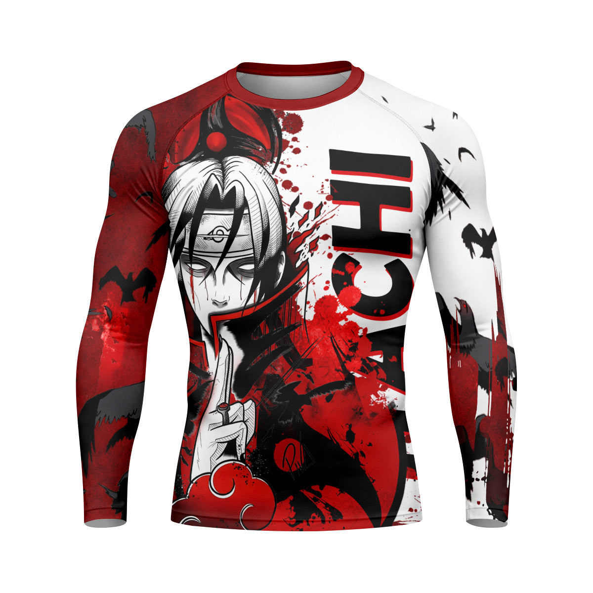Naruto Itachi Genjutsu Rash Guard