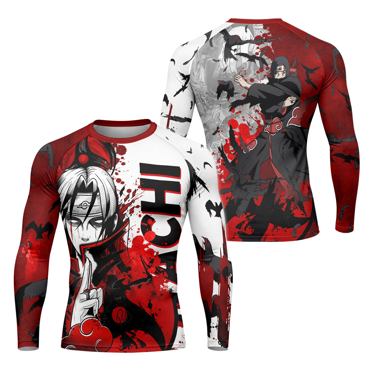 Naruto Itachi Genjutsu Rash Guard