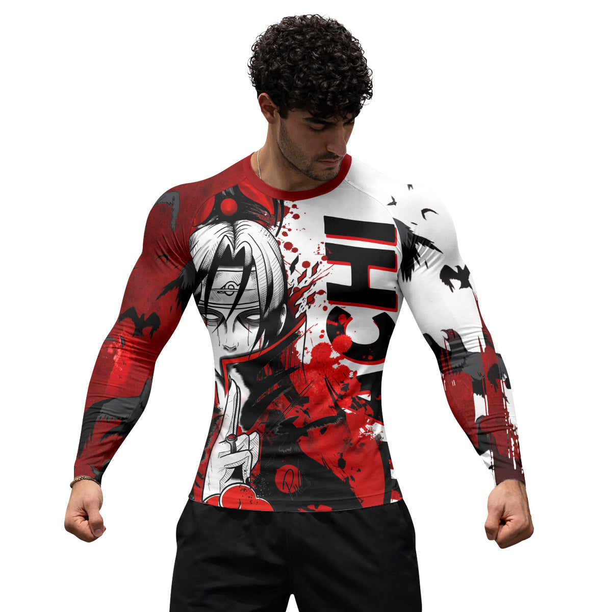 Naruto Itachi Genjutsu Rash Guard