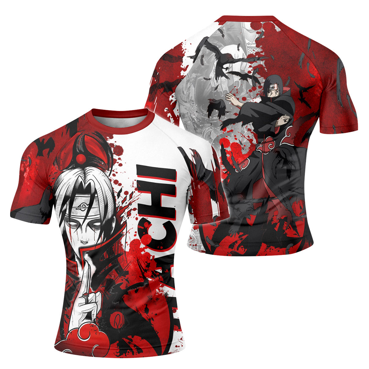 Naruto Itachi Genjutsu Rash Guard