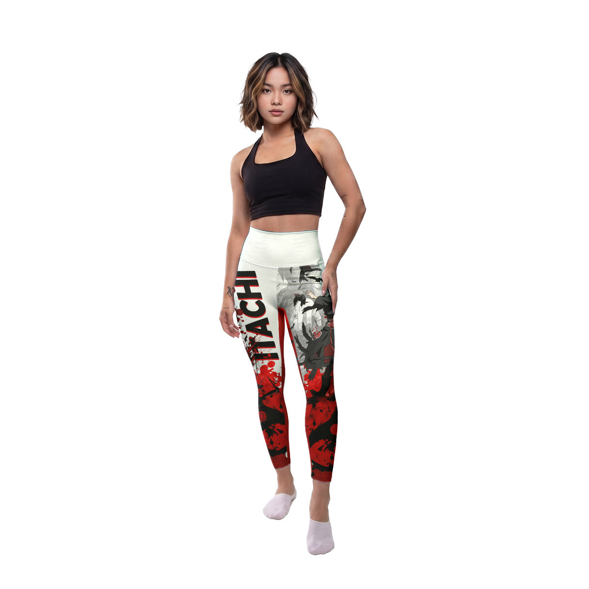  Naruto Itachi Genjutsu Women's Leggings