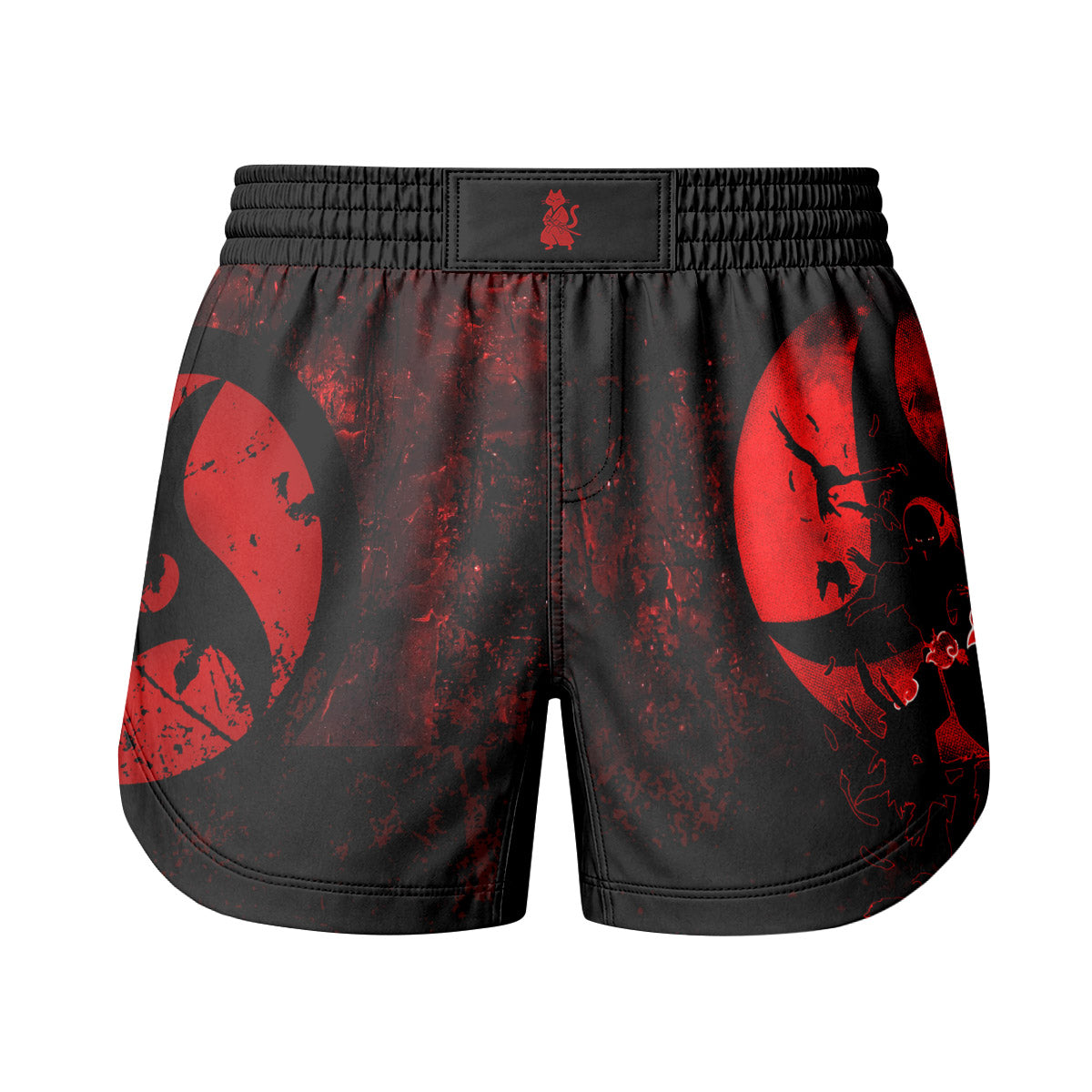  Naruto Itachi Sharingan Grappling Shorts