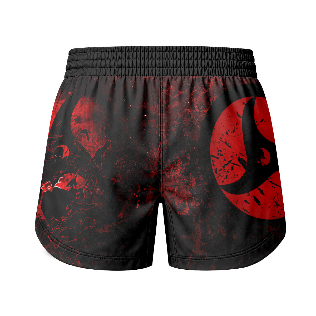  Naruto Itachi Sharingan Grappling Shorts