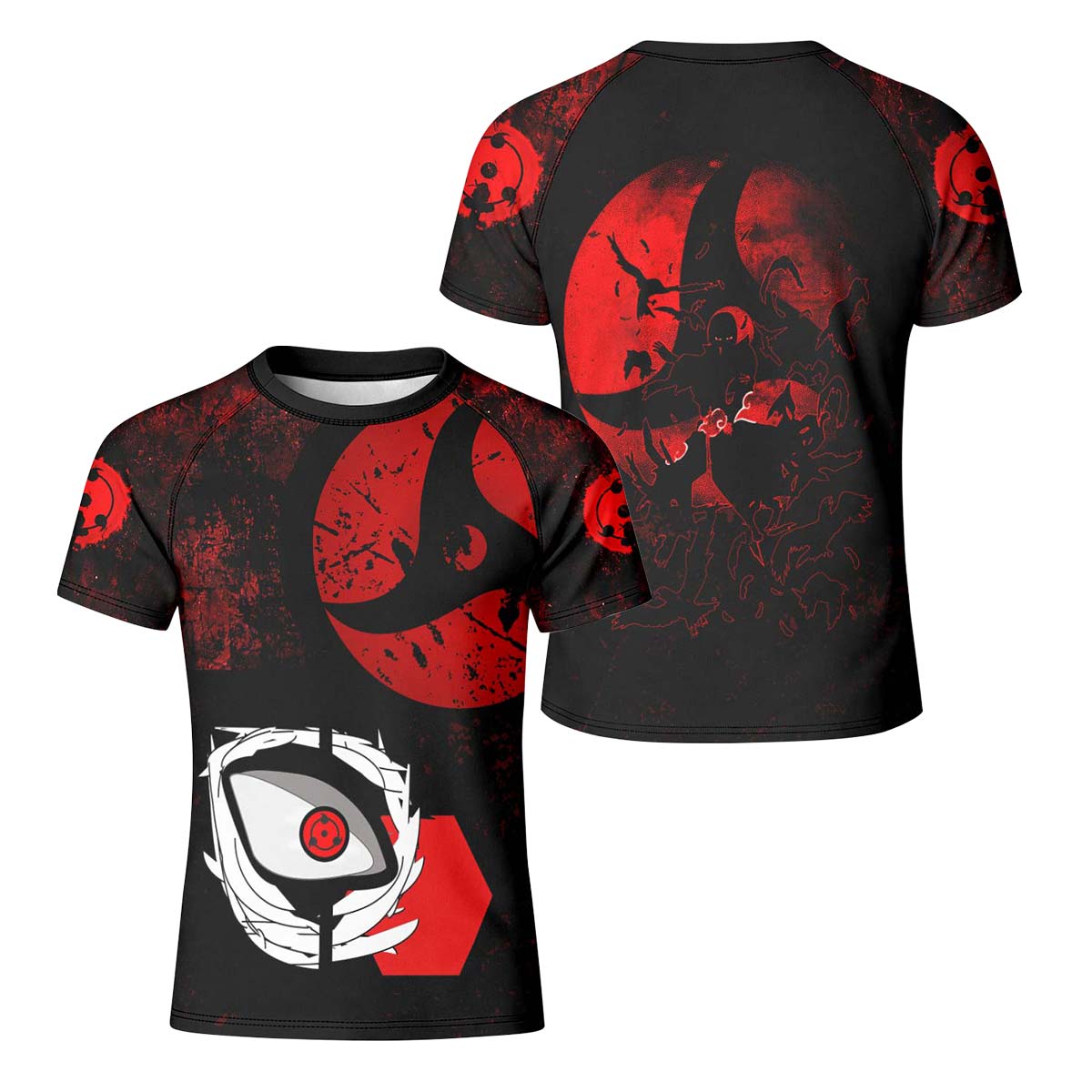  Naruto Itachi Sharingan Kid Rash Guard