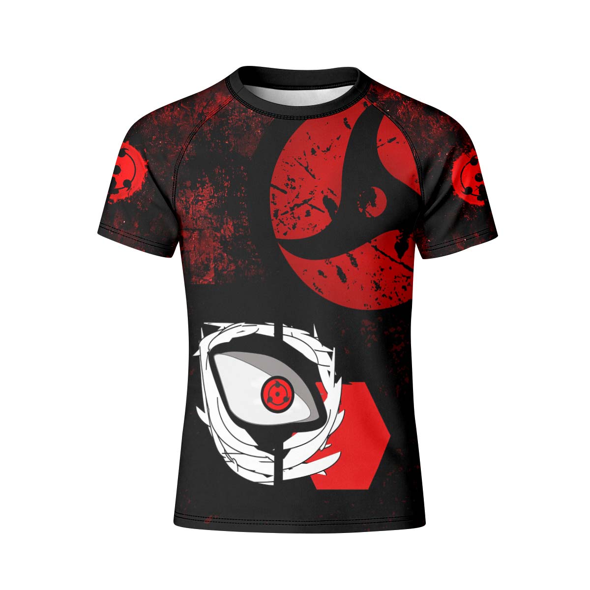 Naruto Itachi Sharingan Kid Rash Guard
