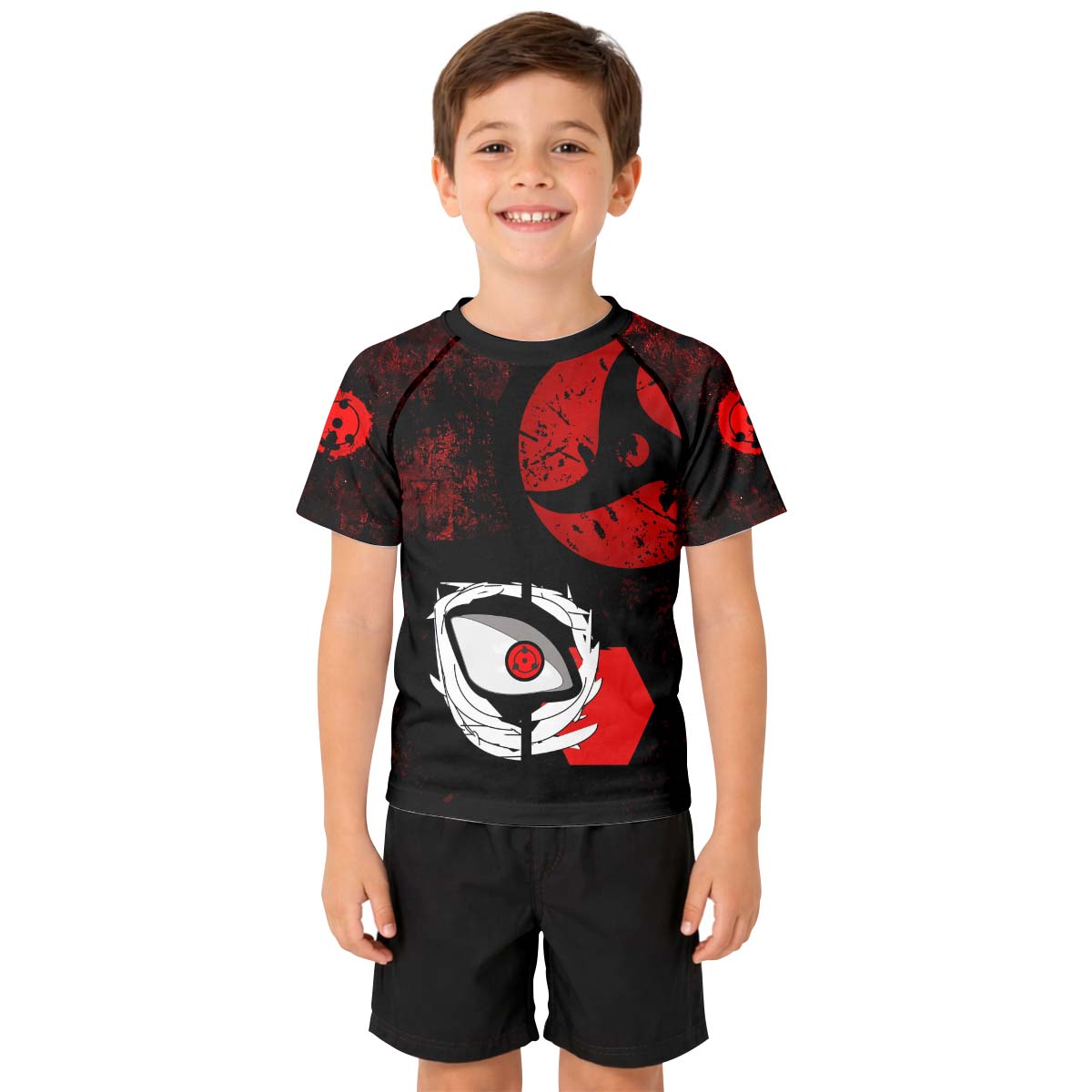  Naruto Itachi Sharingan Kid Rash Guard
