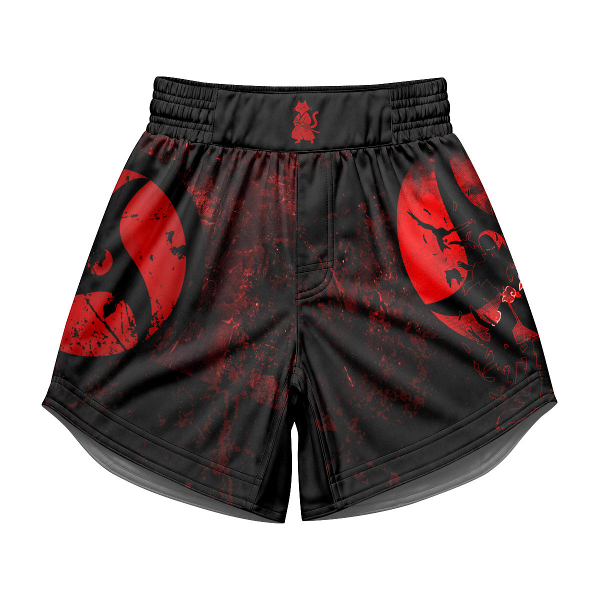 Naruto Itachi Sharingan Kids Grappling Shorts