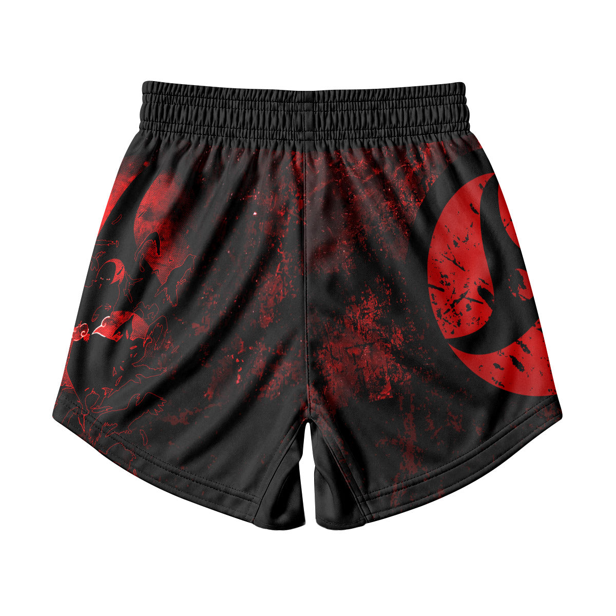 Naruto Itachi Sharingan Kids Grappling Shorts