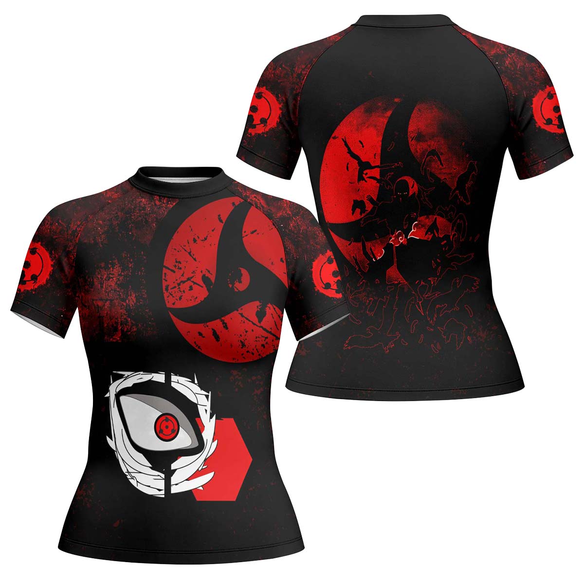 Naruto Itachi Sharingan Rash Guard
