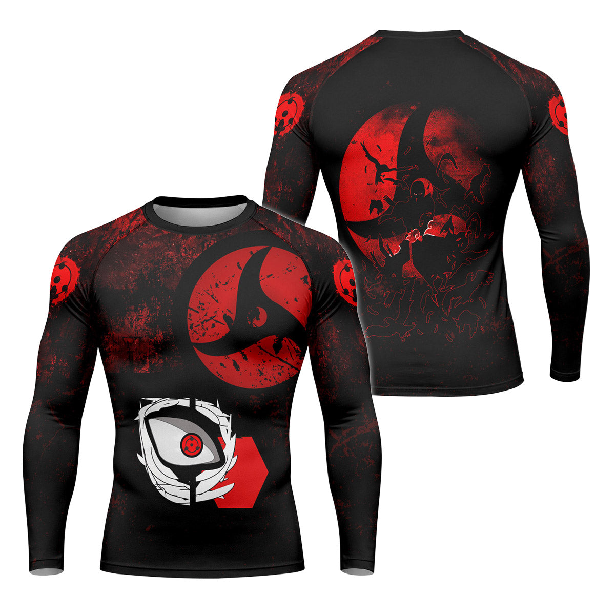 Naruto Itachi Sharingan Rash Guard