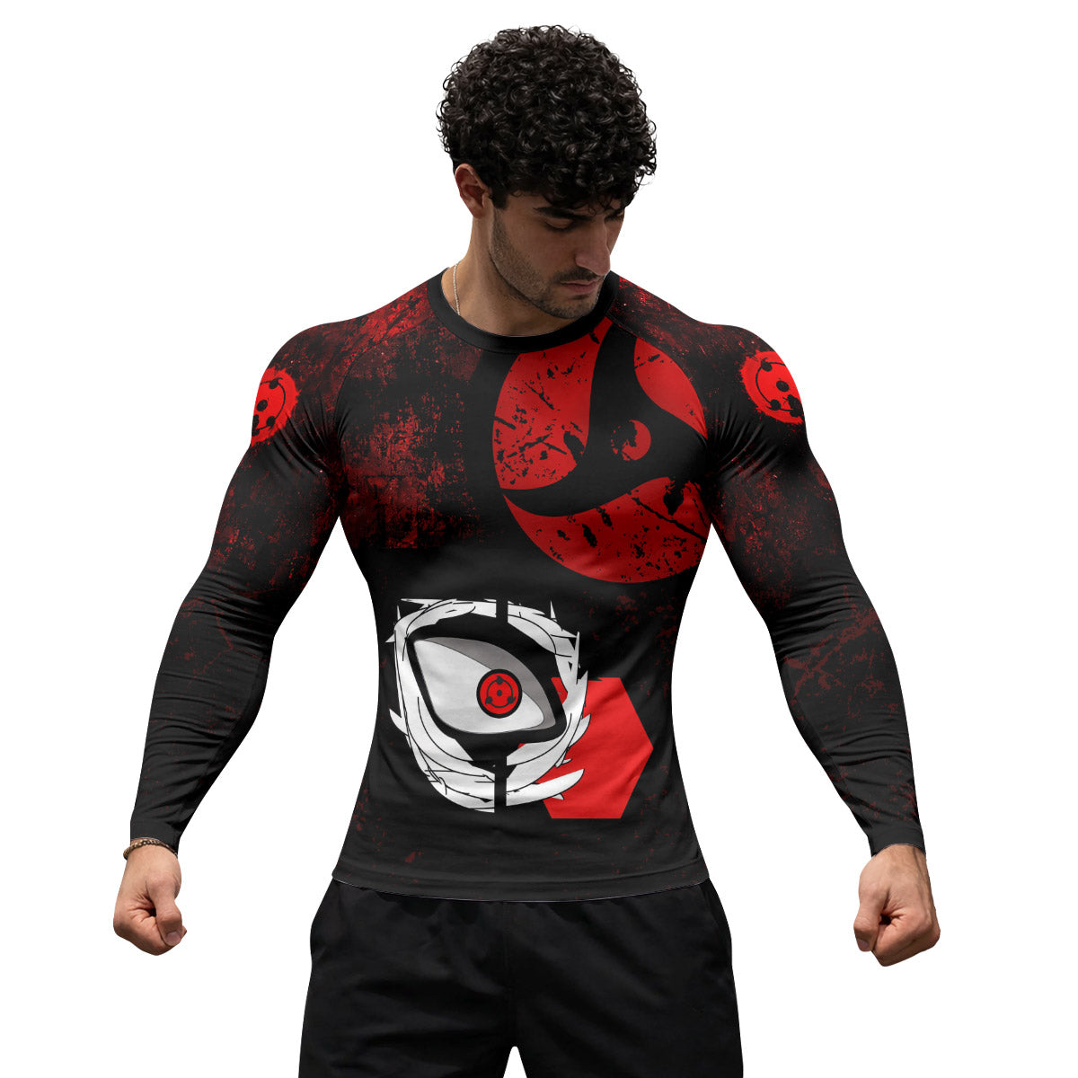 Naruto Itachi Sharingan Rash Guard