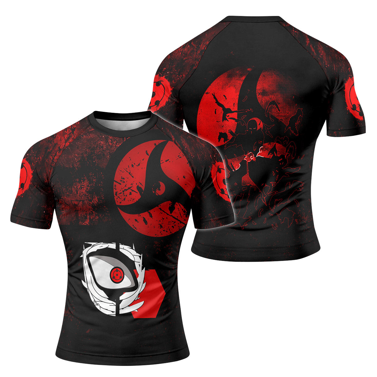 Naruto Itachi Sharingan Rash Guard
