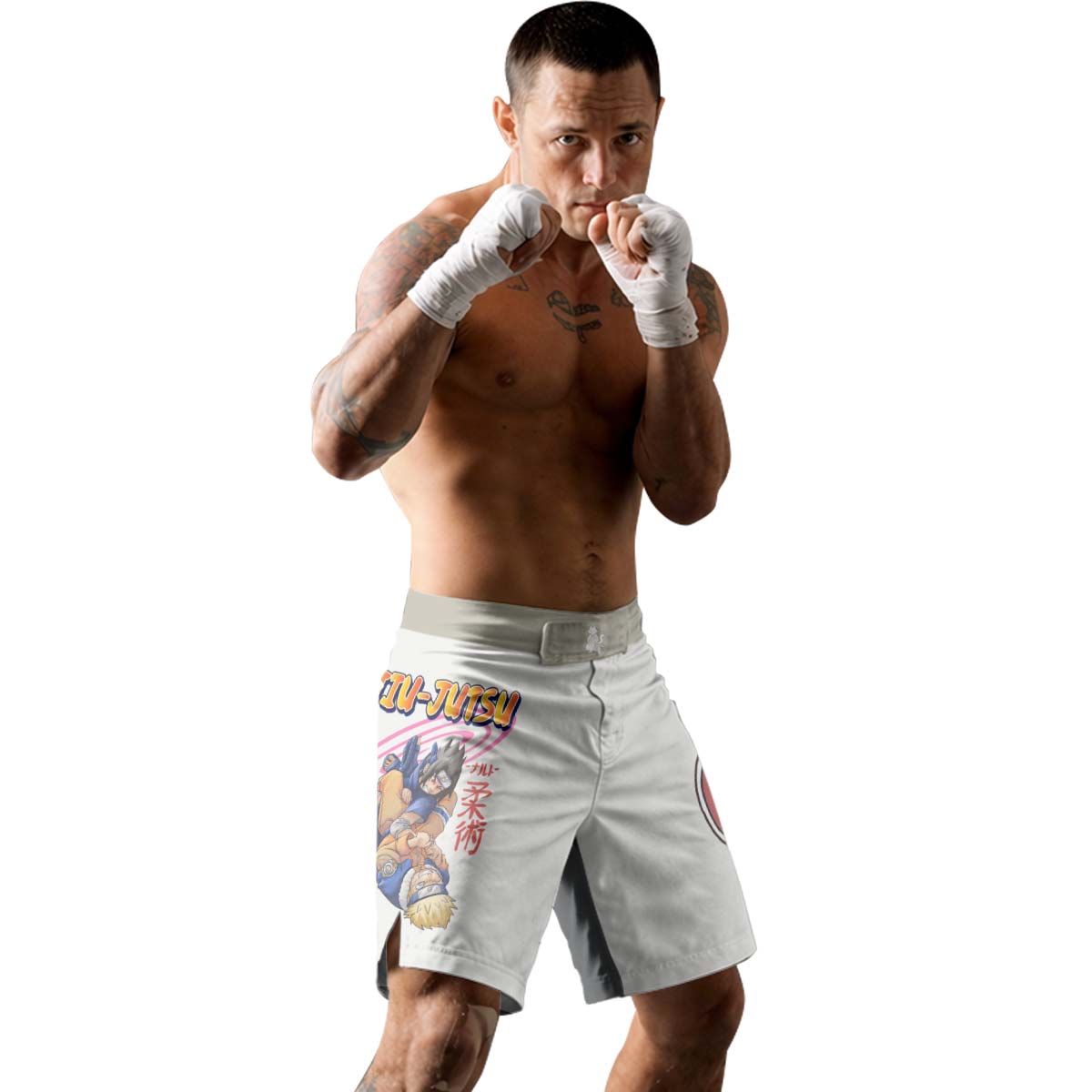  Naruto Jiu Jitsu Fight Shorts