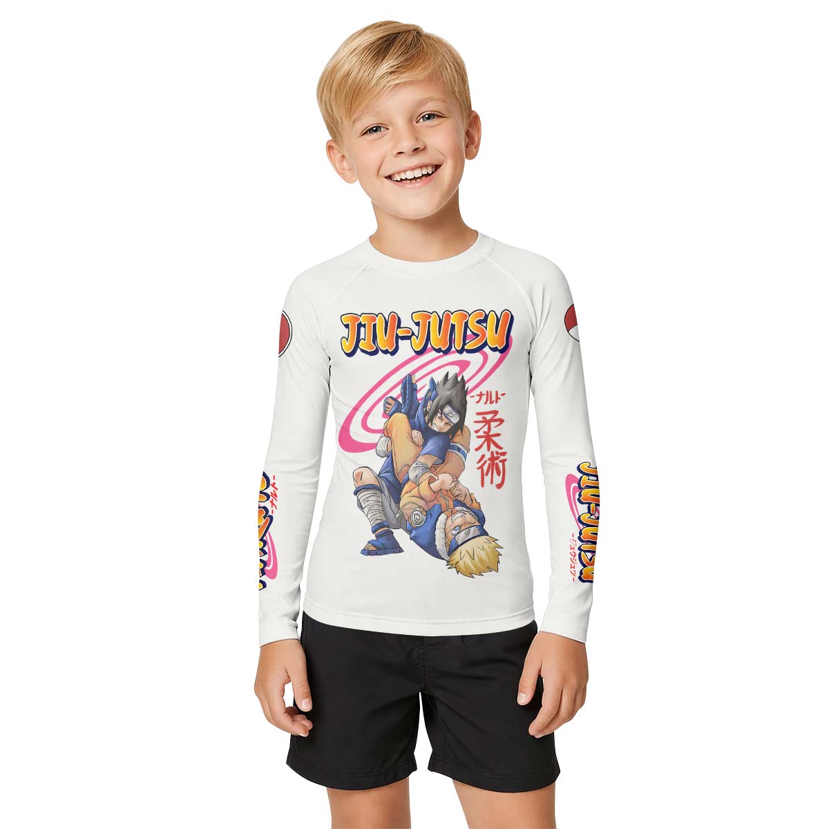 Naruto Jiu Jitsu Kids Rash Guard