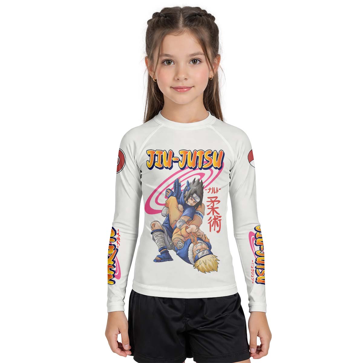 Naruto Jiu Jitsu Kids Rash Guard