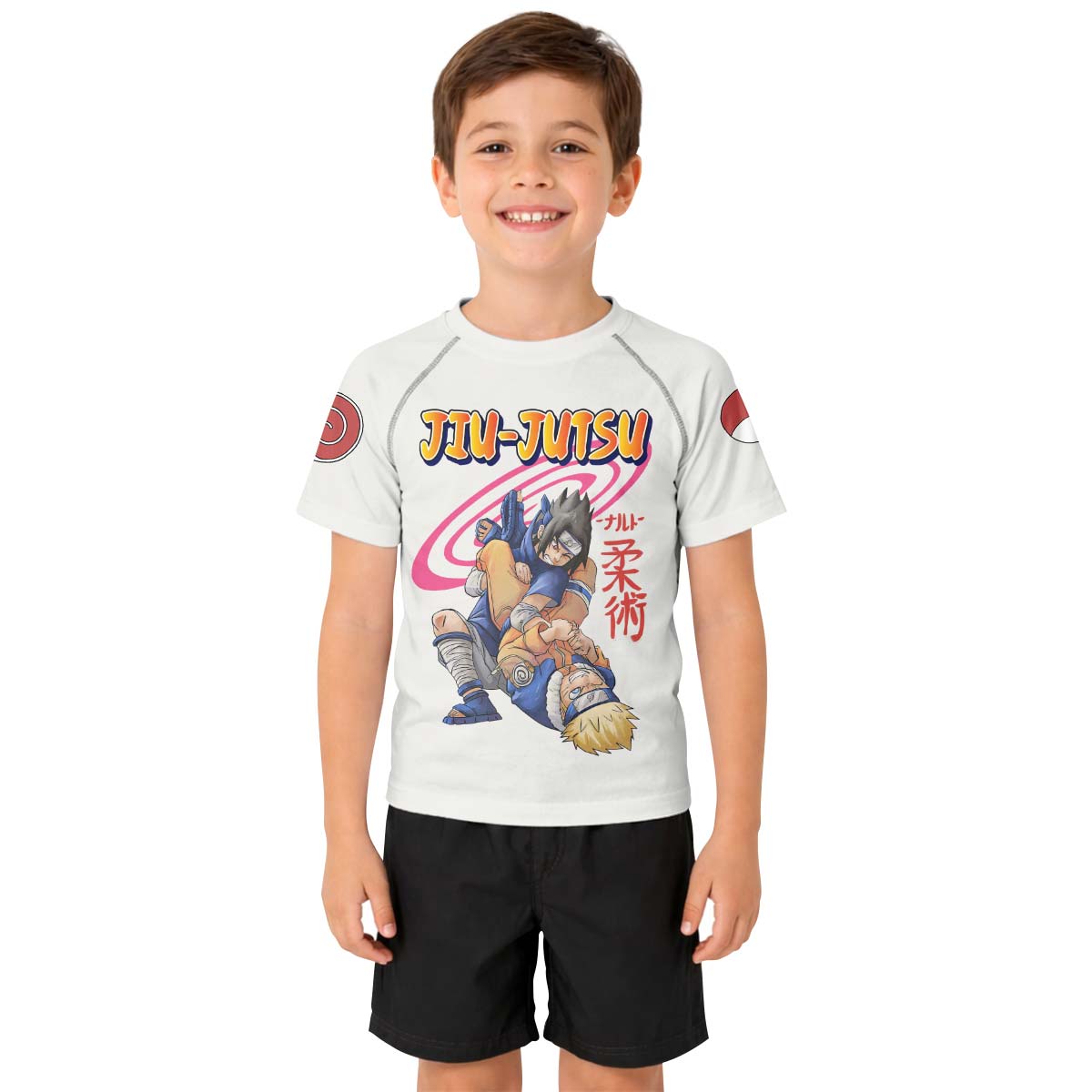  Naruto Jiu Jitsu Kids Rash Guard