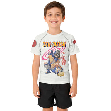  Naruto Jiu Jitsu Kids Rash Guard