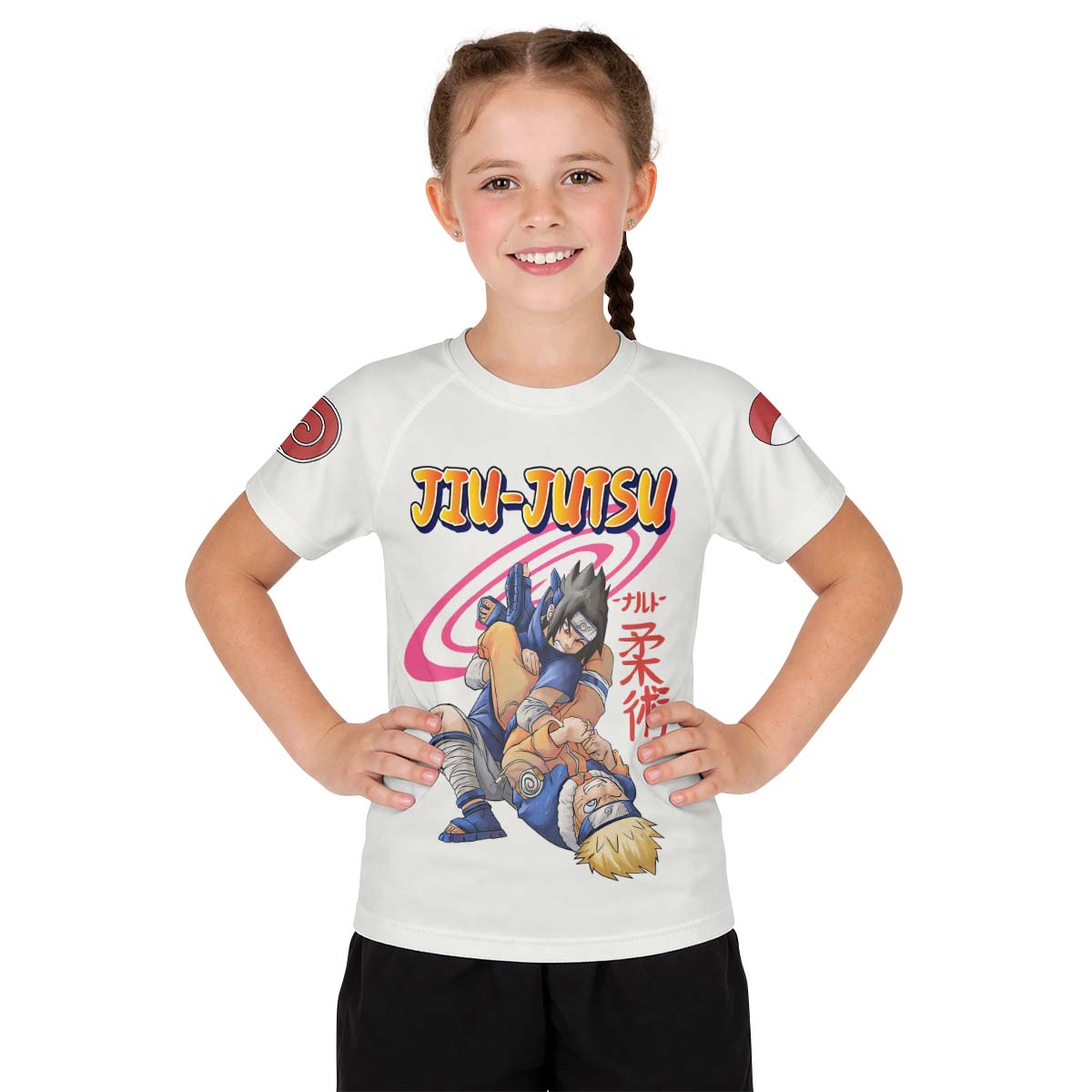  Naruto Jiu Jitsu Kids Rash Guard