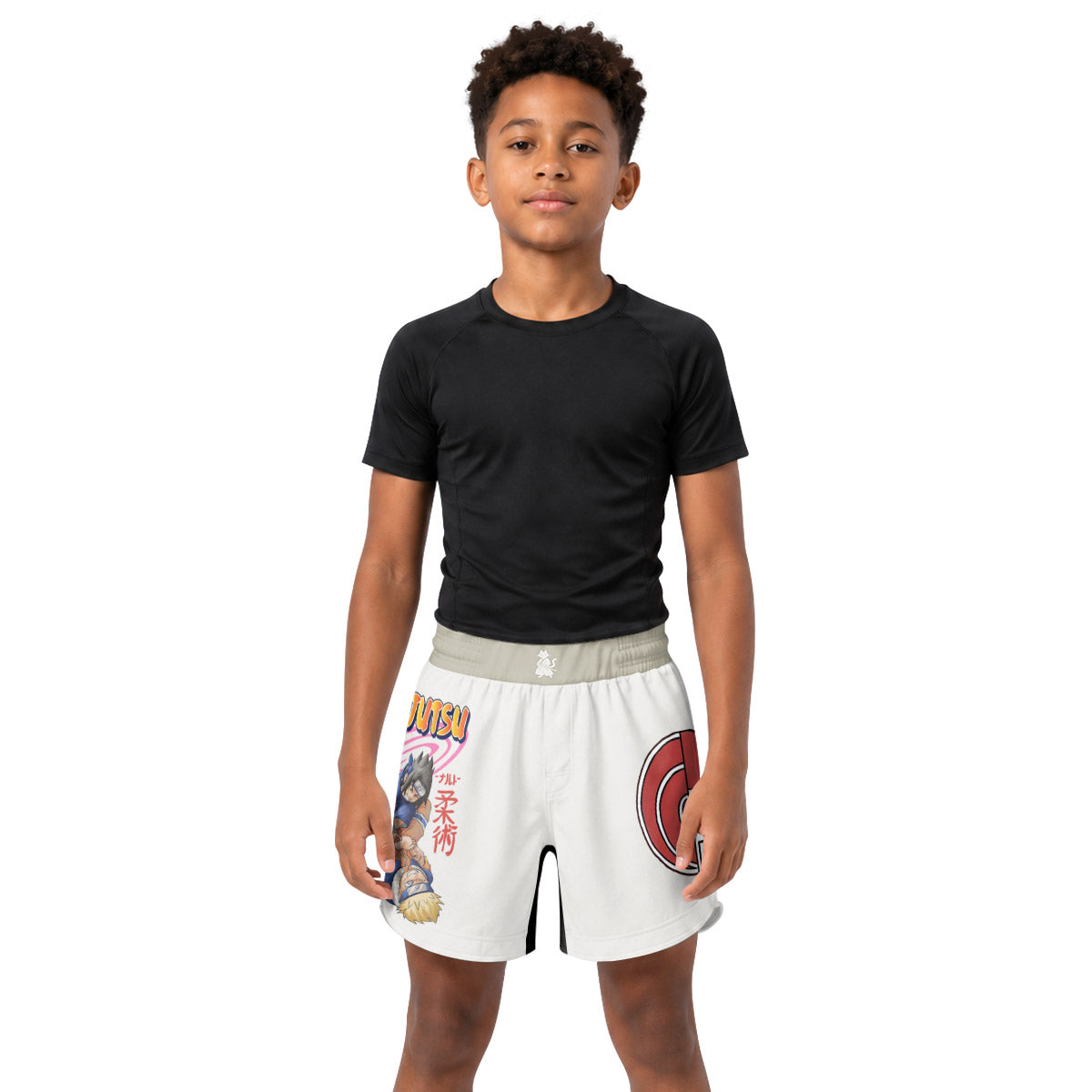 Naruto Jiu Jitsu Kids Grappling Shorts