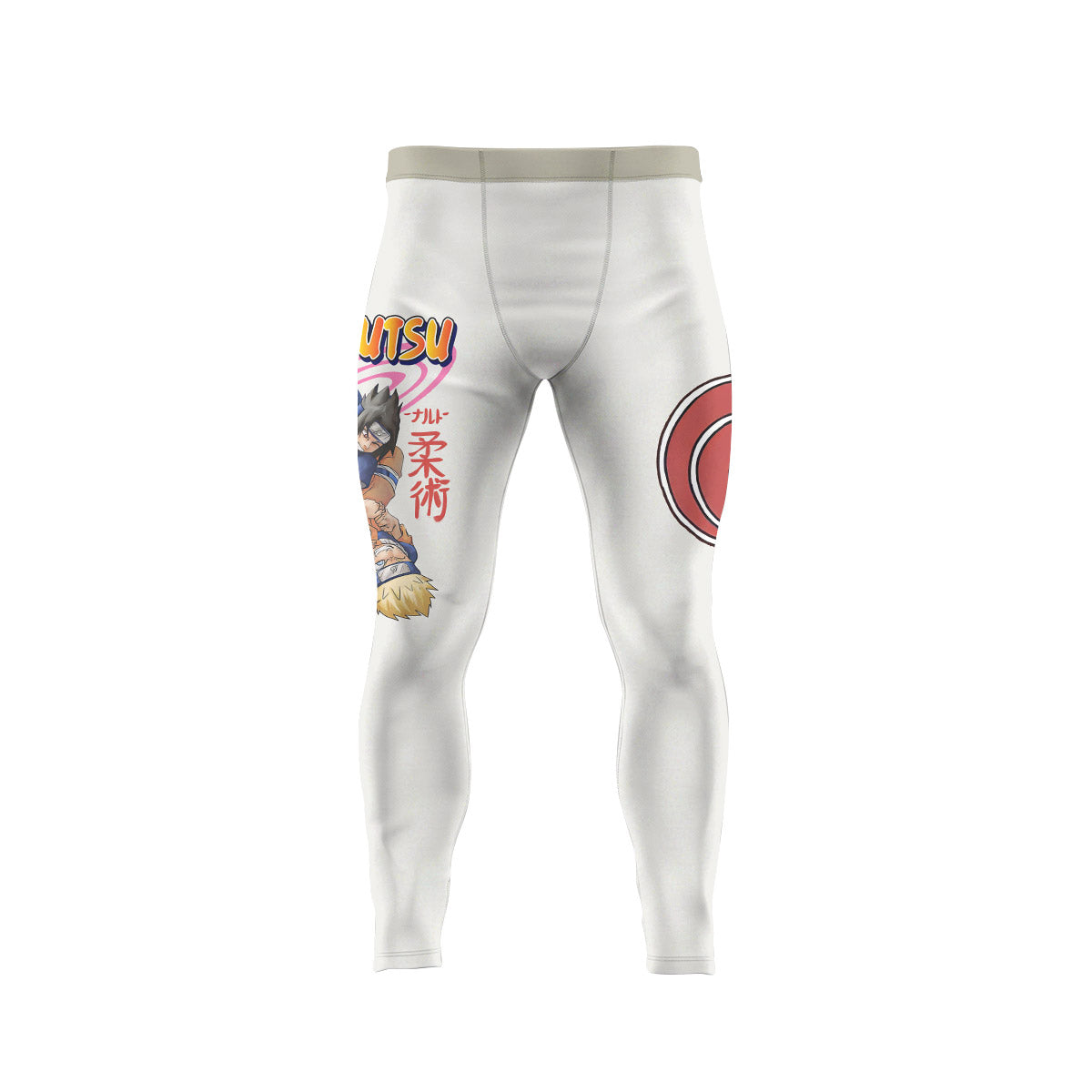  Naruto Jiu Jitsu Men's Compression Leggings