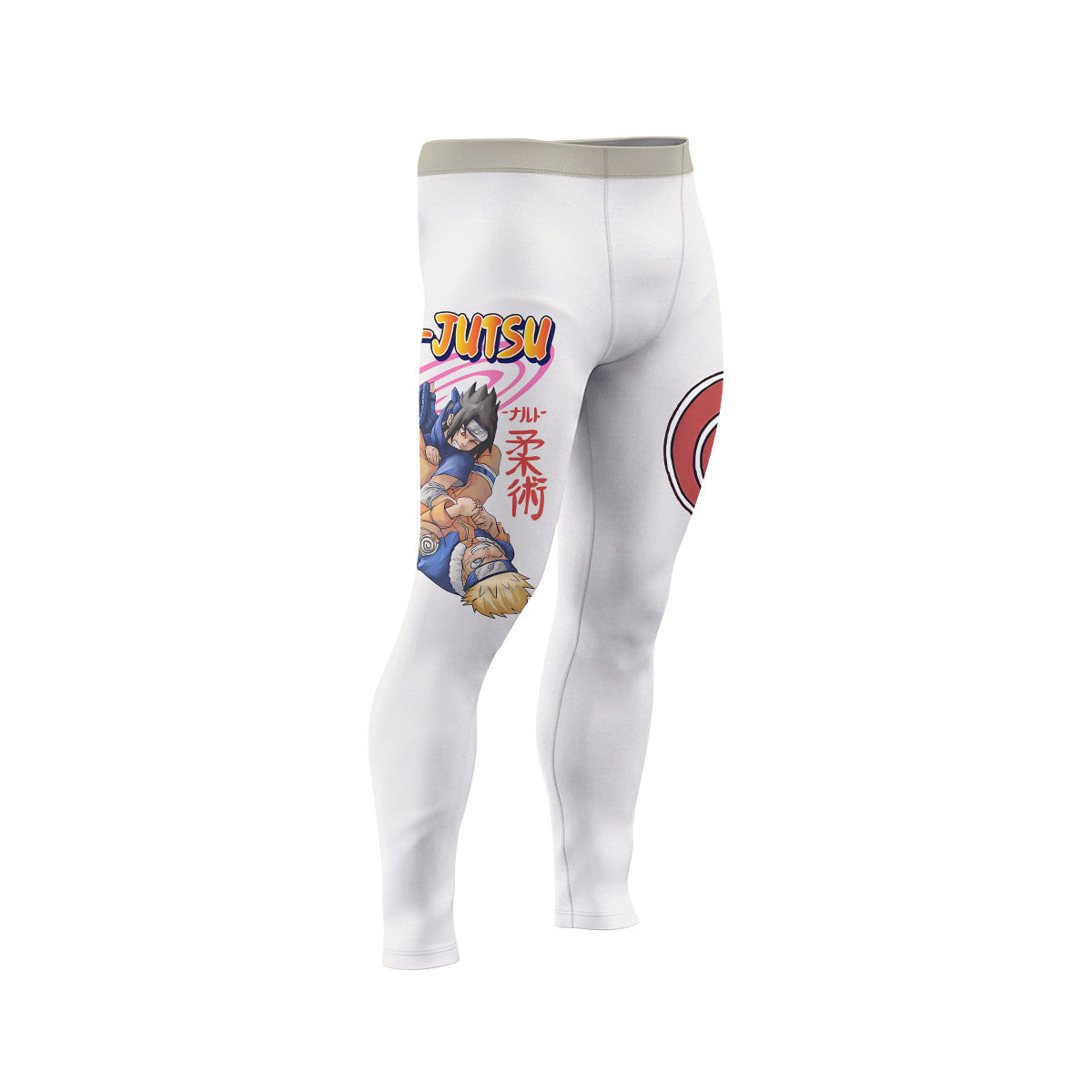  Naruto Jiu Jitsu Men's Compression Leggings