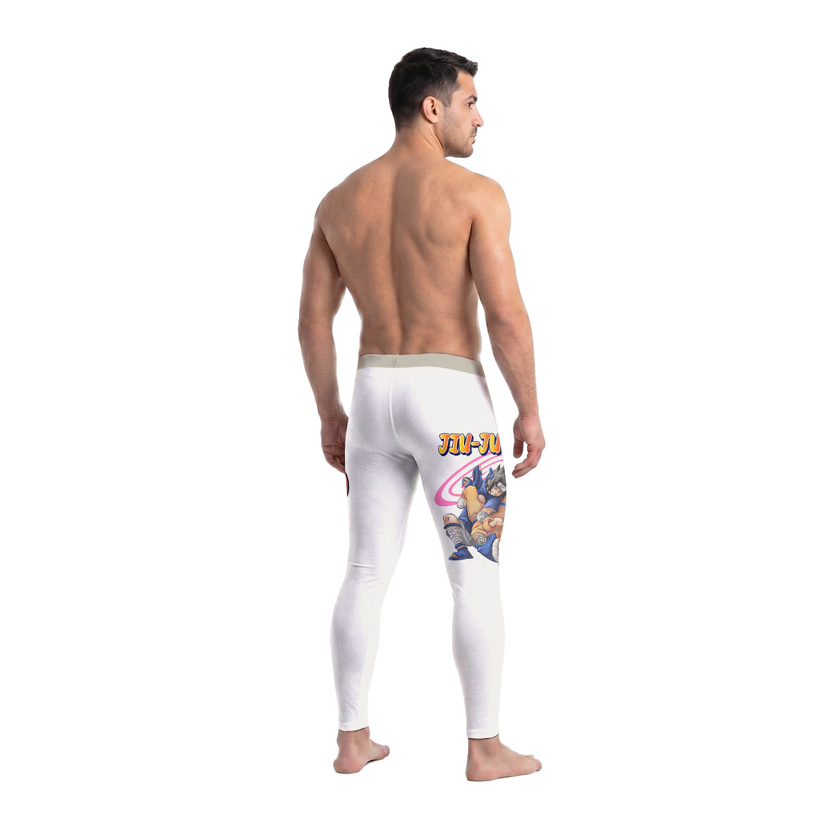  Naruto Jiu Jitsu Men's Compression Leggings