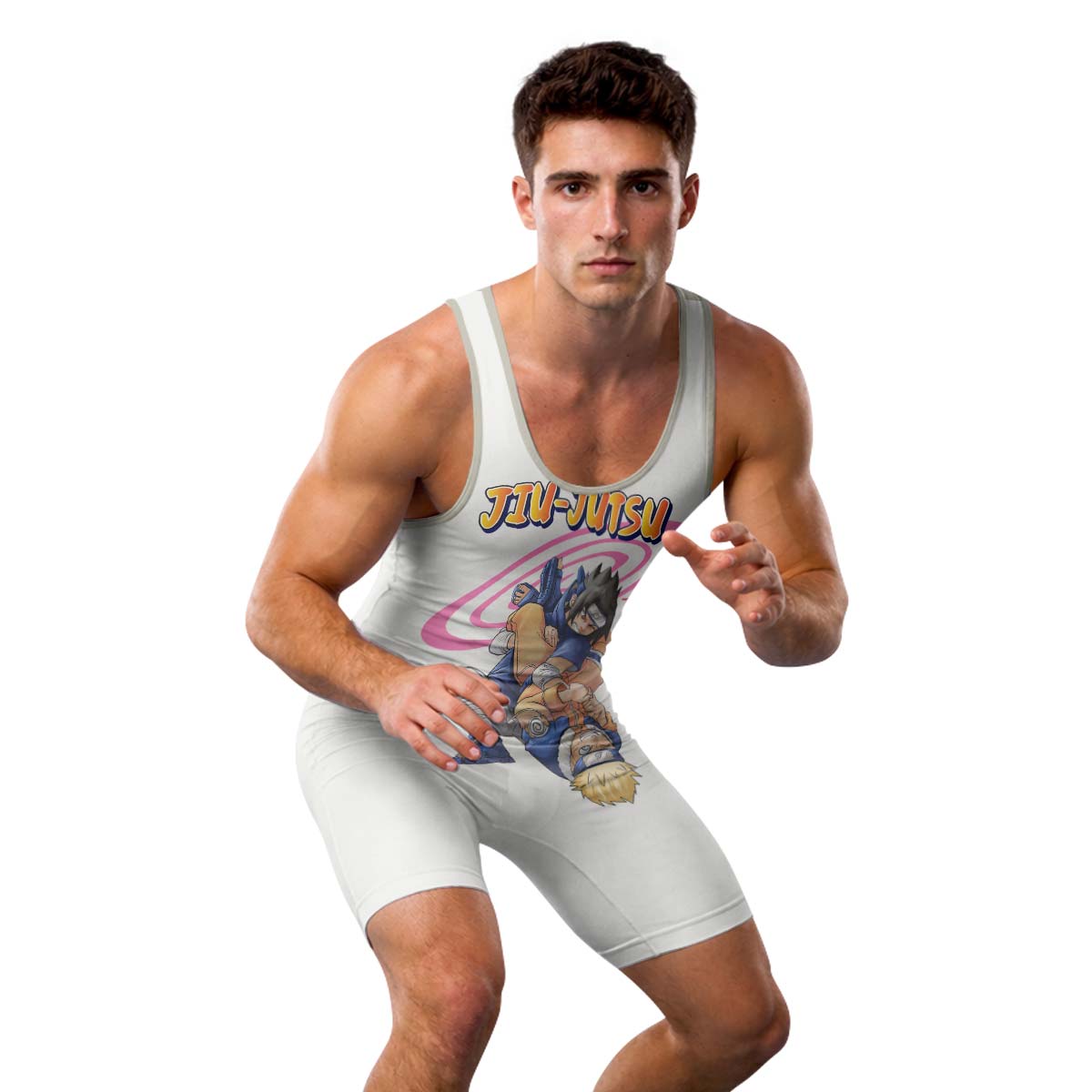  Naruto Jiu Jitsu Wrestling Singlet