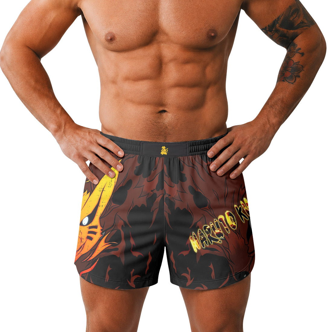  Naruto Kurama Grappling Shorts