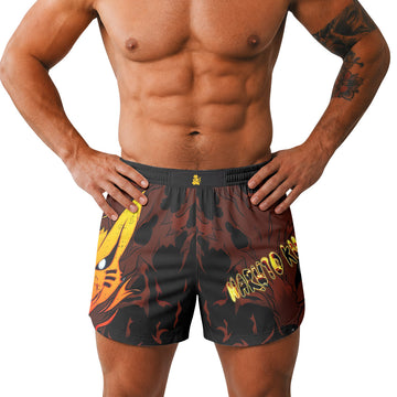  Naruto Kurama Grappling Shorts