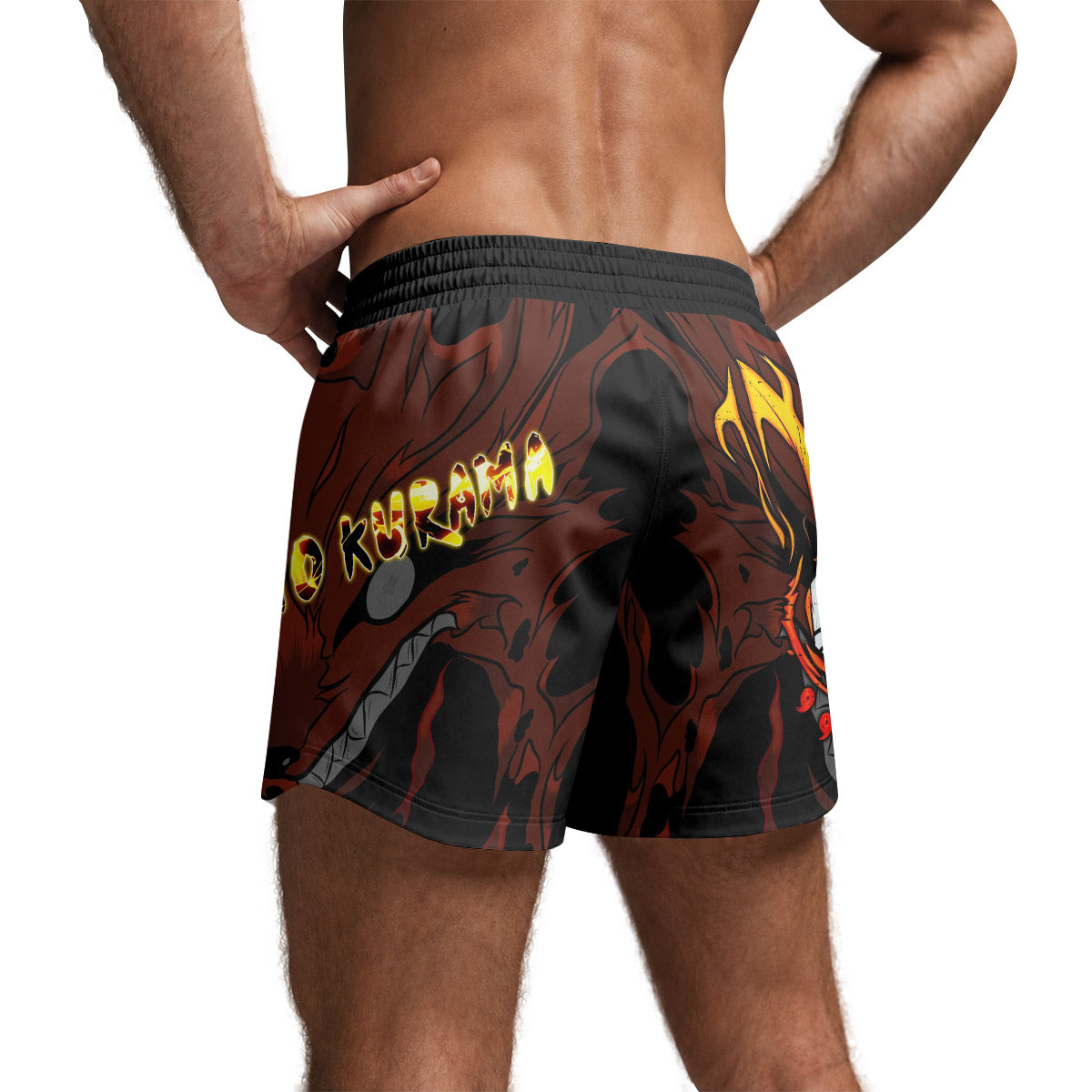  Naruto Kurama Grappling Shorts