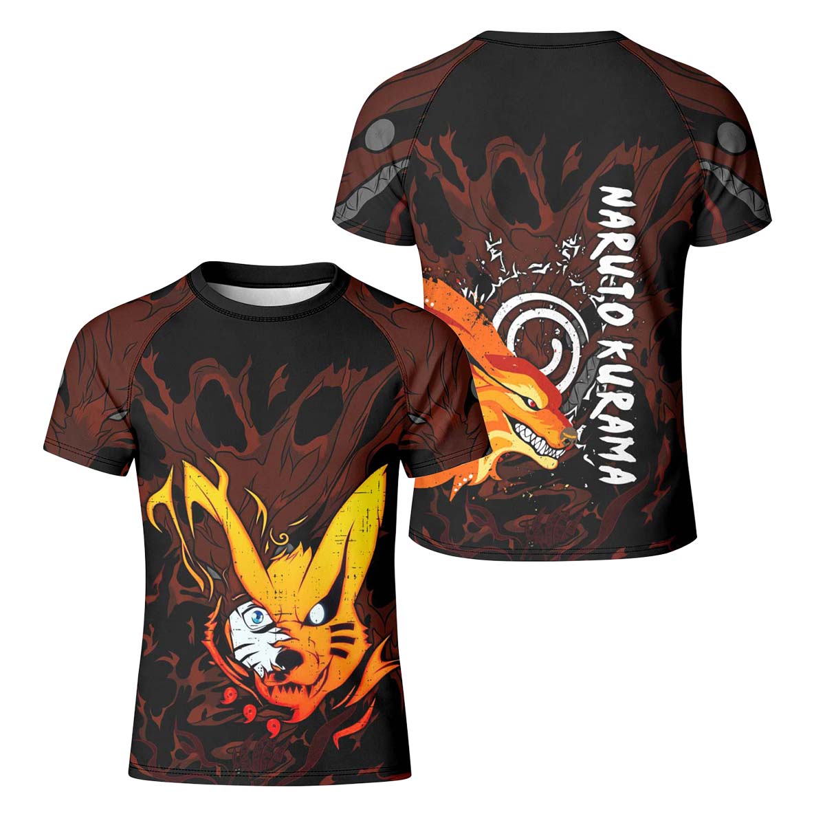  Naruto Kurama Kid Rash Guard